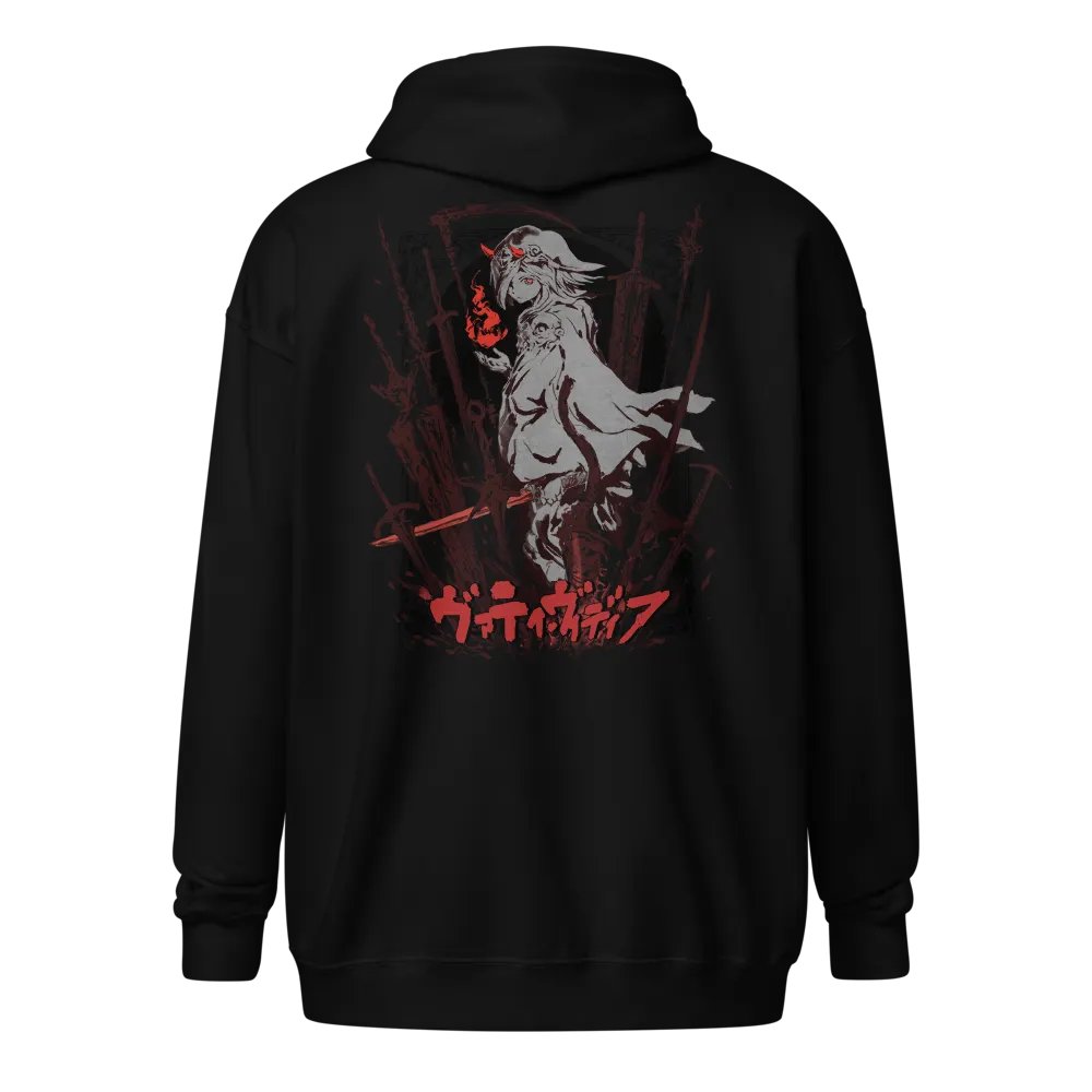 Demon VaatiVidya [Zip Hoodie] product image (1)
