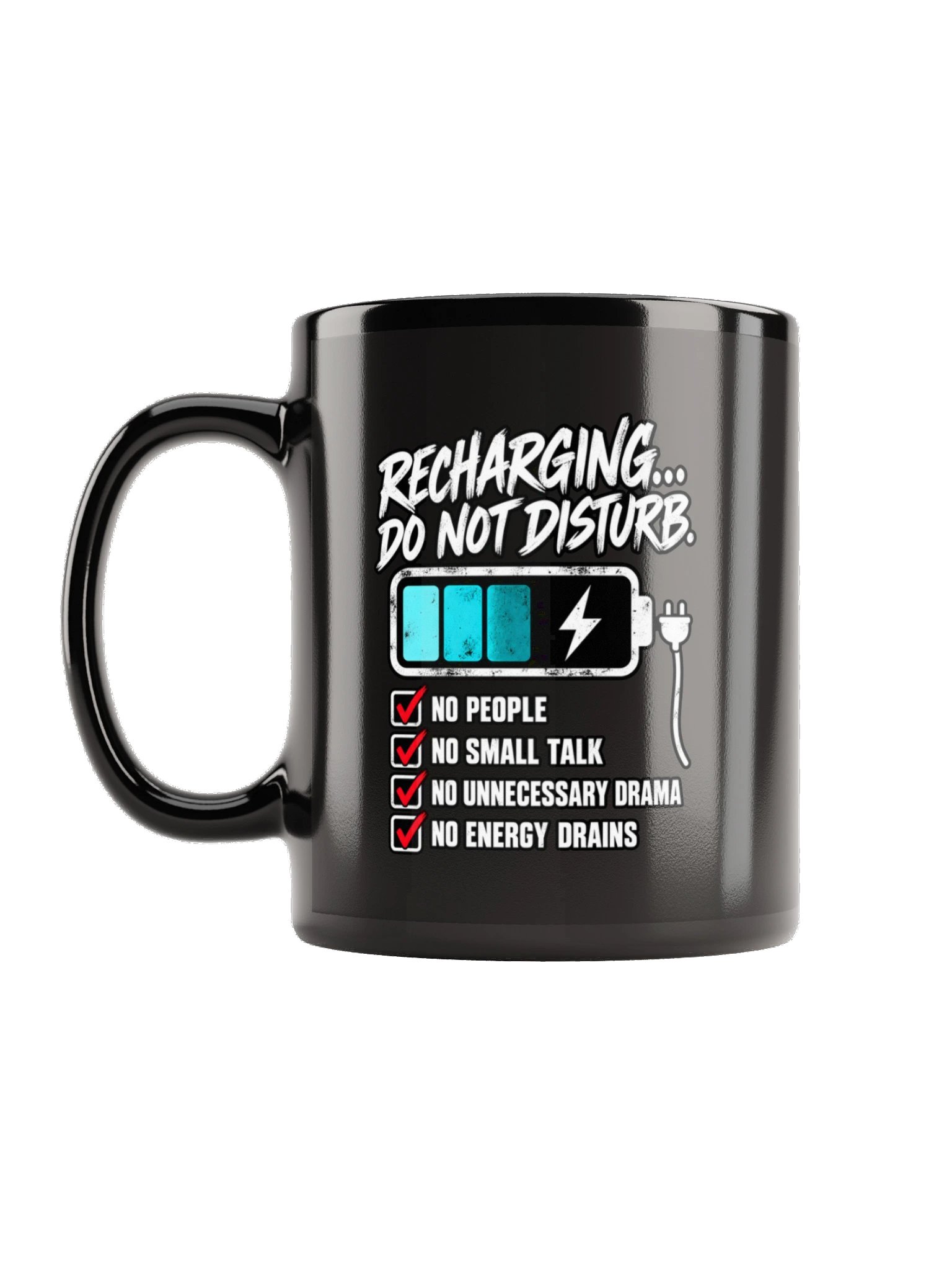 Recharging... Do Not Disturb.™ Mug product image (7)