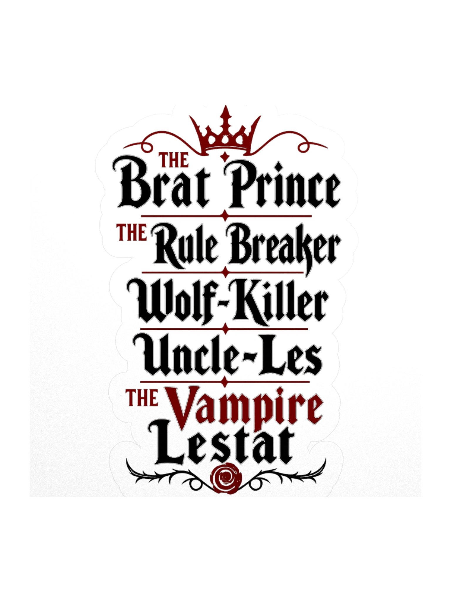 Lestat Stickers product image (1)