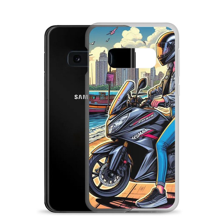 City Rider Samsung® Case | biker women from makassar Indonesia product image (24)