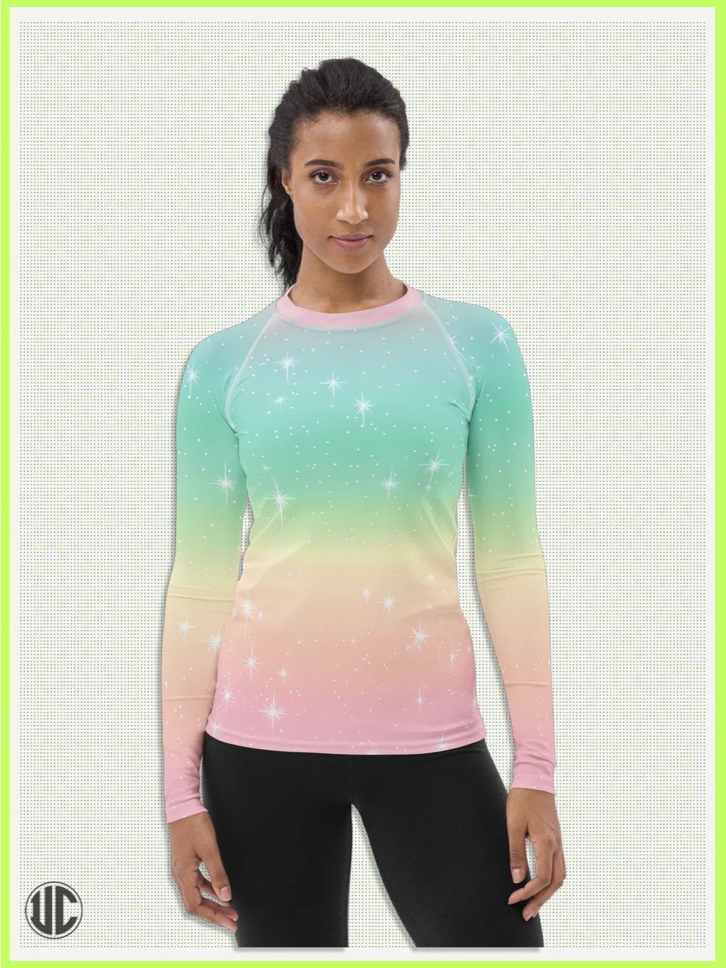 Aurora Glow - Women's Rash Guard product image (5)