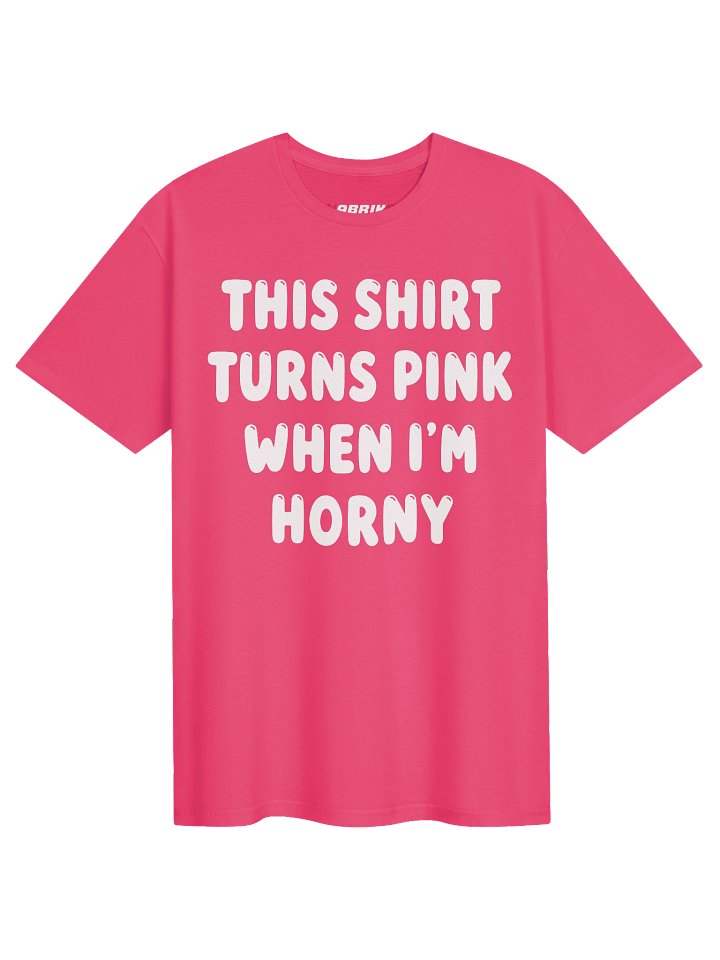 This Shirt Turns Pink Funny Adult T-Shirt product image (1)