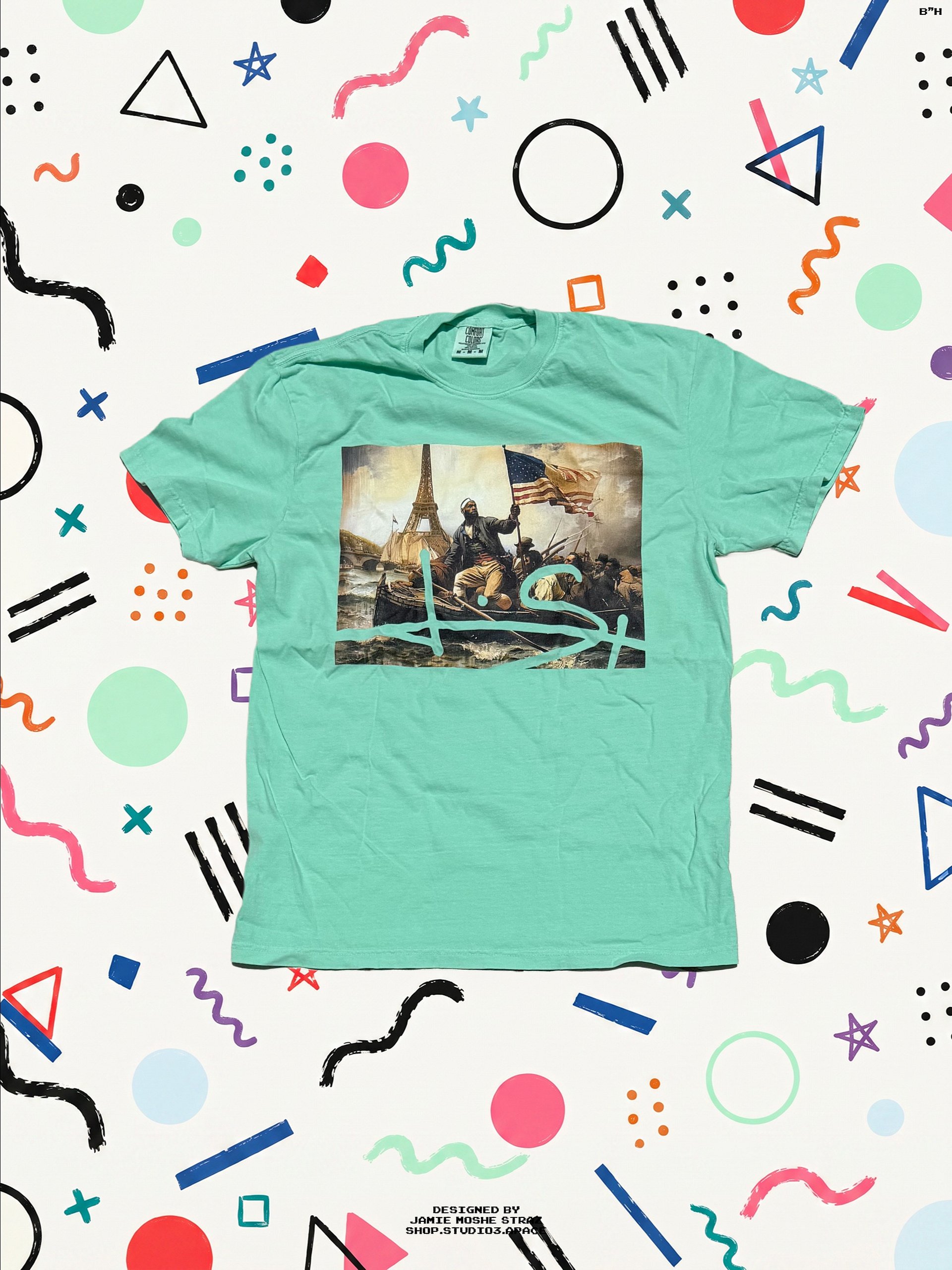 Le Bron Crossing the Seine Tee product image (1)