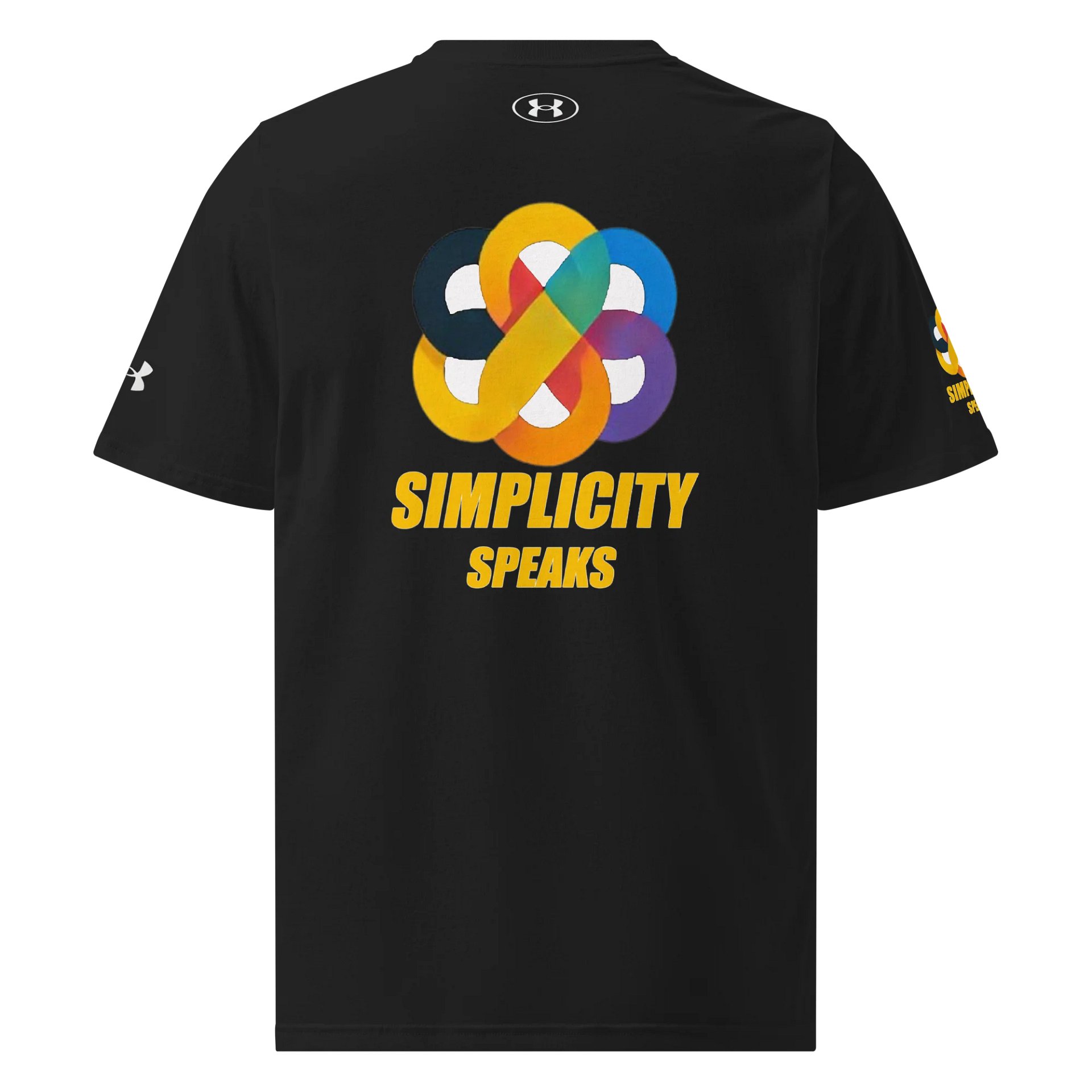 Simplicity Speaks Athletic T-Shirt product image (3)