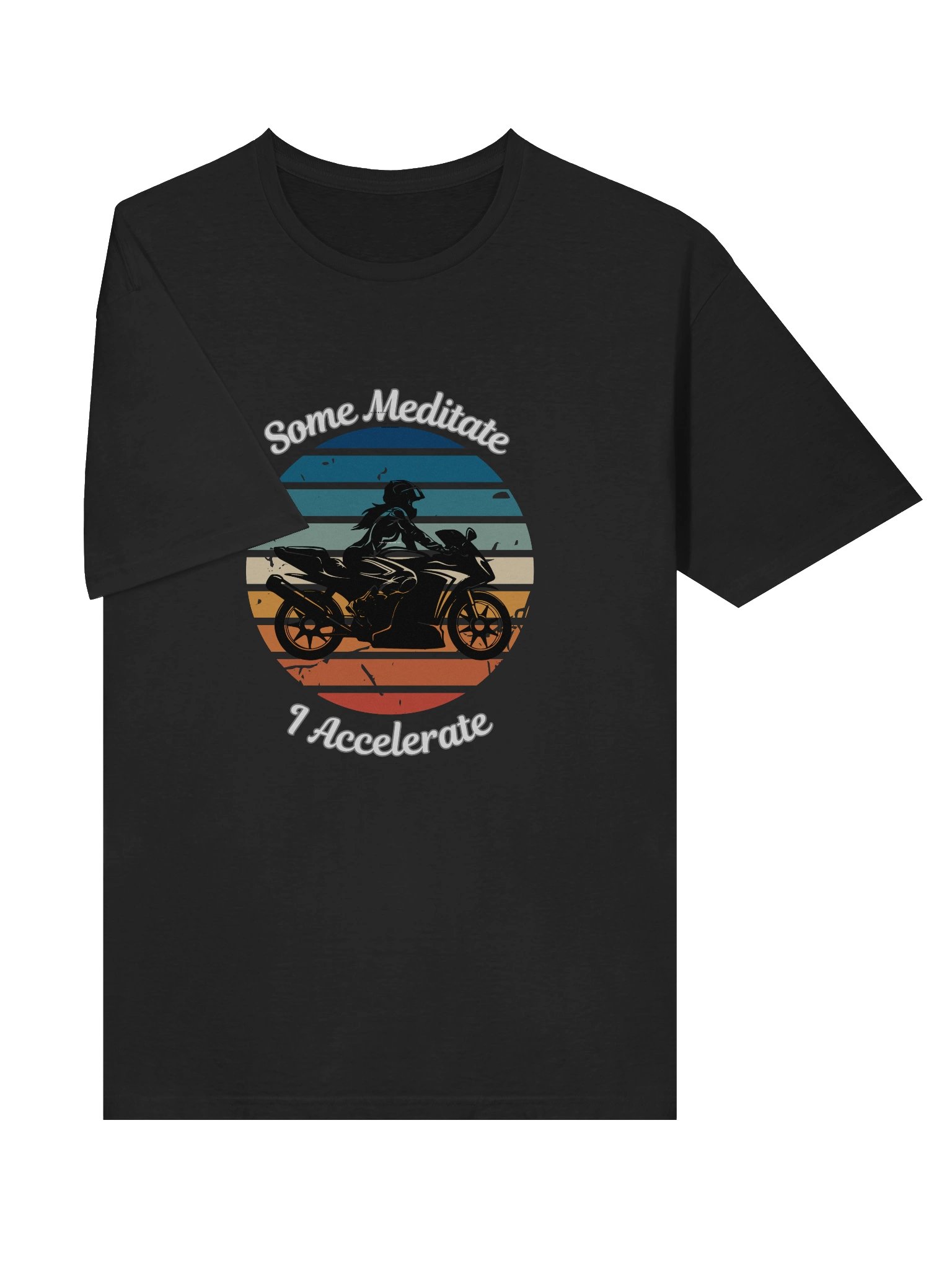 Some Meditate, I Accelerate Female T-Shirt product image (3)