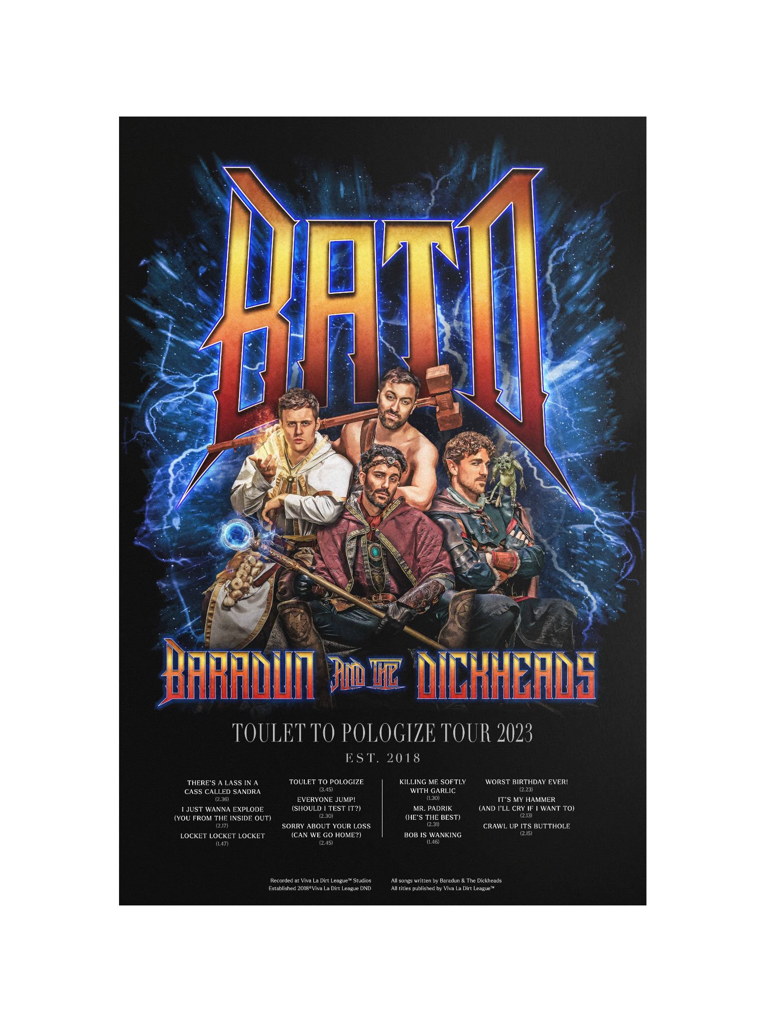 BATD Band Poster (20 x 30 inch) product image (5)