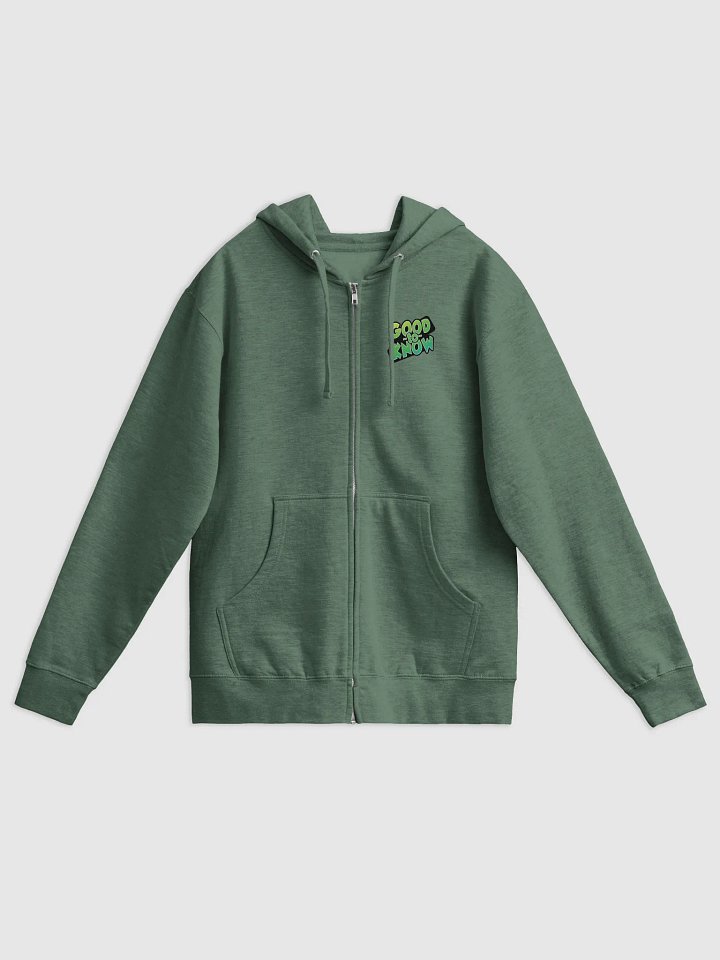 Good to Know Zip-Up Hoodie product image (1)