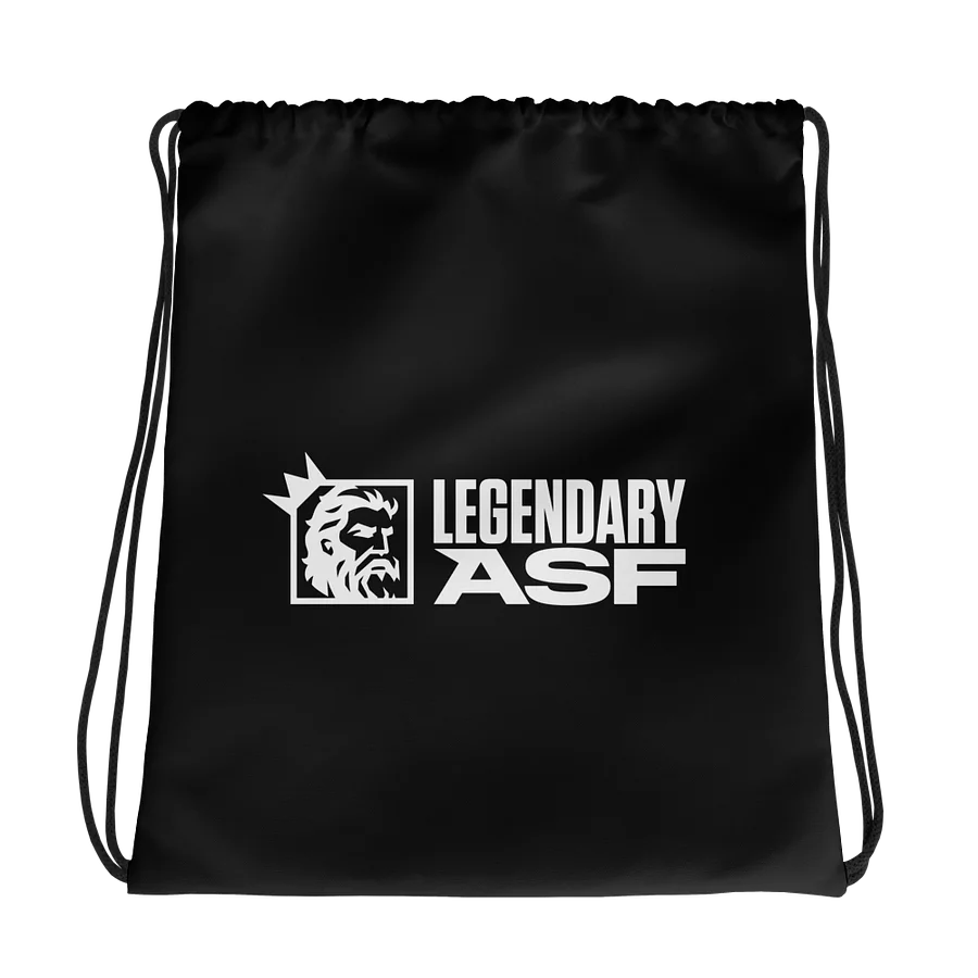 LAF Drawstring Bag (Black) product image (1)