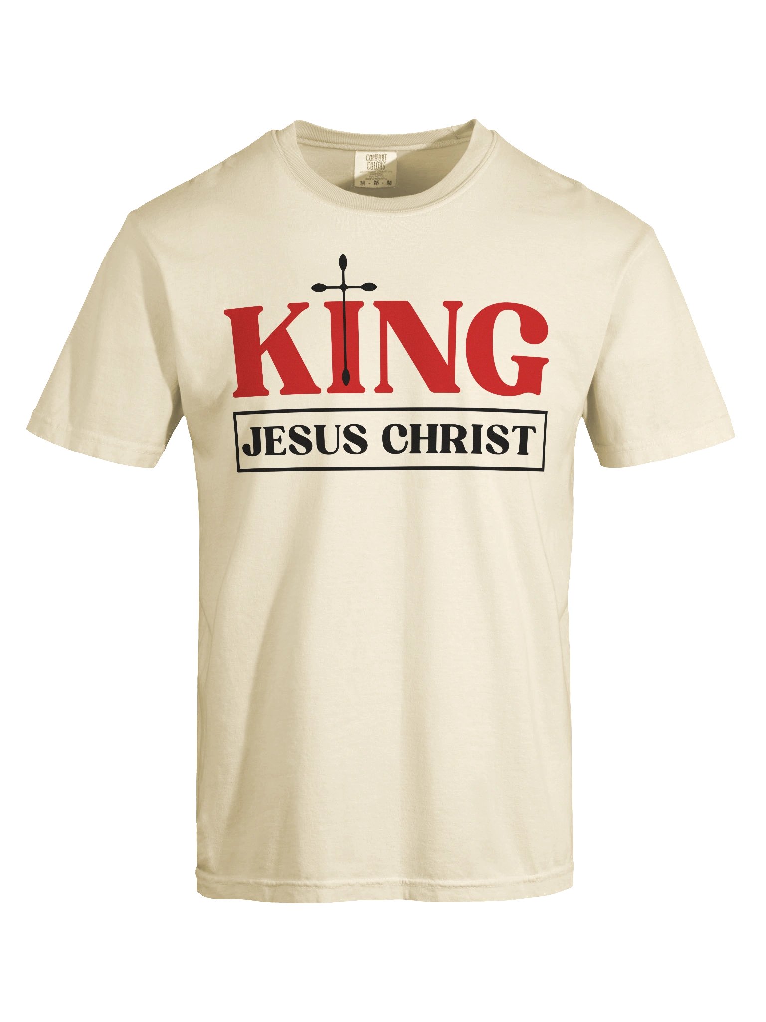 King Jesus Christ T-Shirt | Bold Christian Faith Tee for Believers | Raise2shine product image (6)