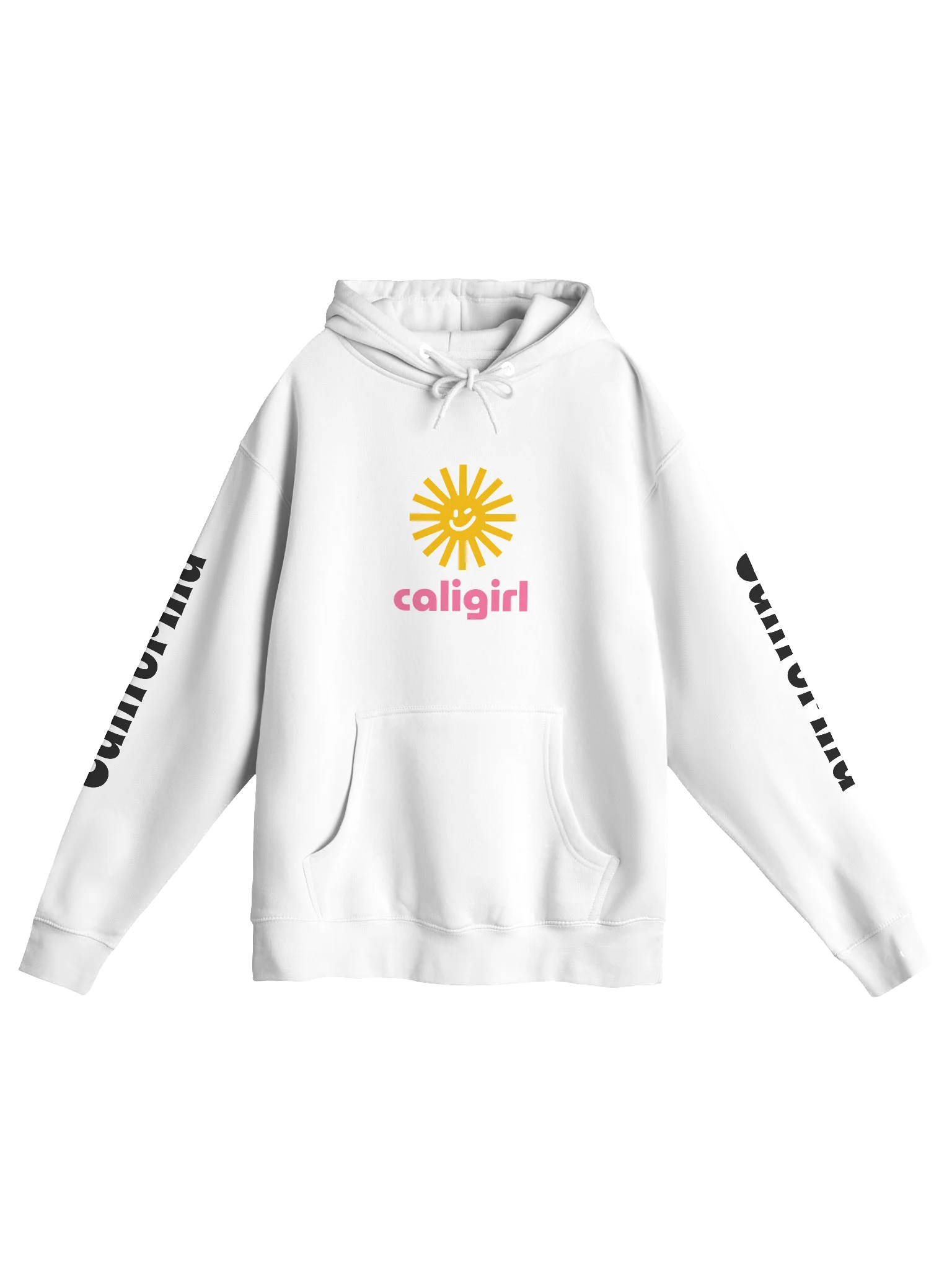 'Caligirl' Cozy Comfort Fleece Hoodie product image (1)