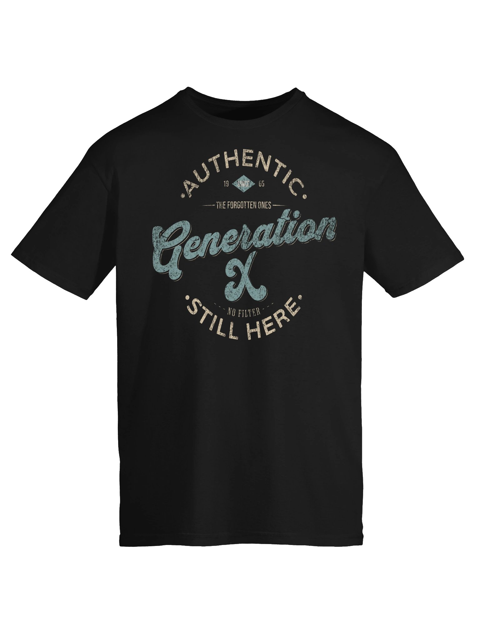 Generation X Authentic No Filter Retro Tee product image (42)
