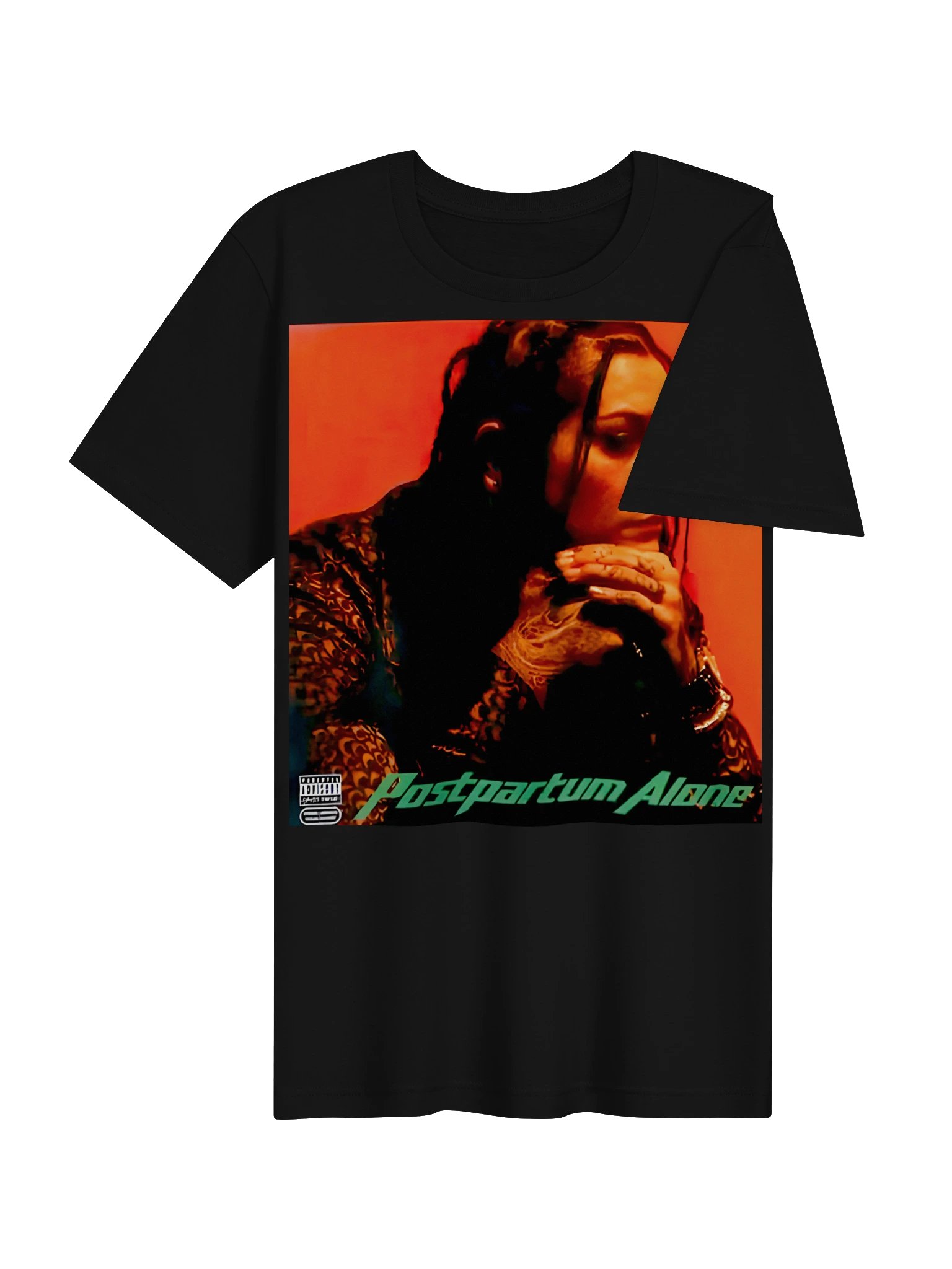 Postpartum Alone Album Cover Parody IYKYK Tee product image (19)