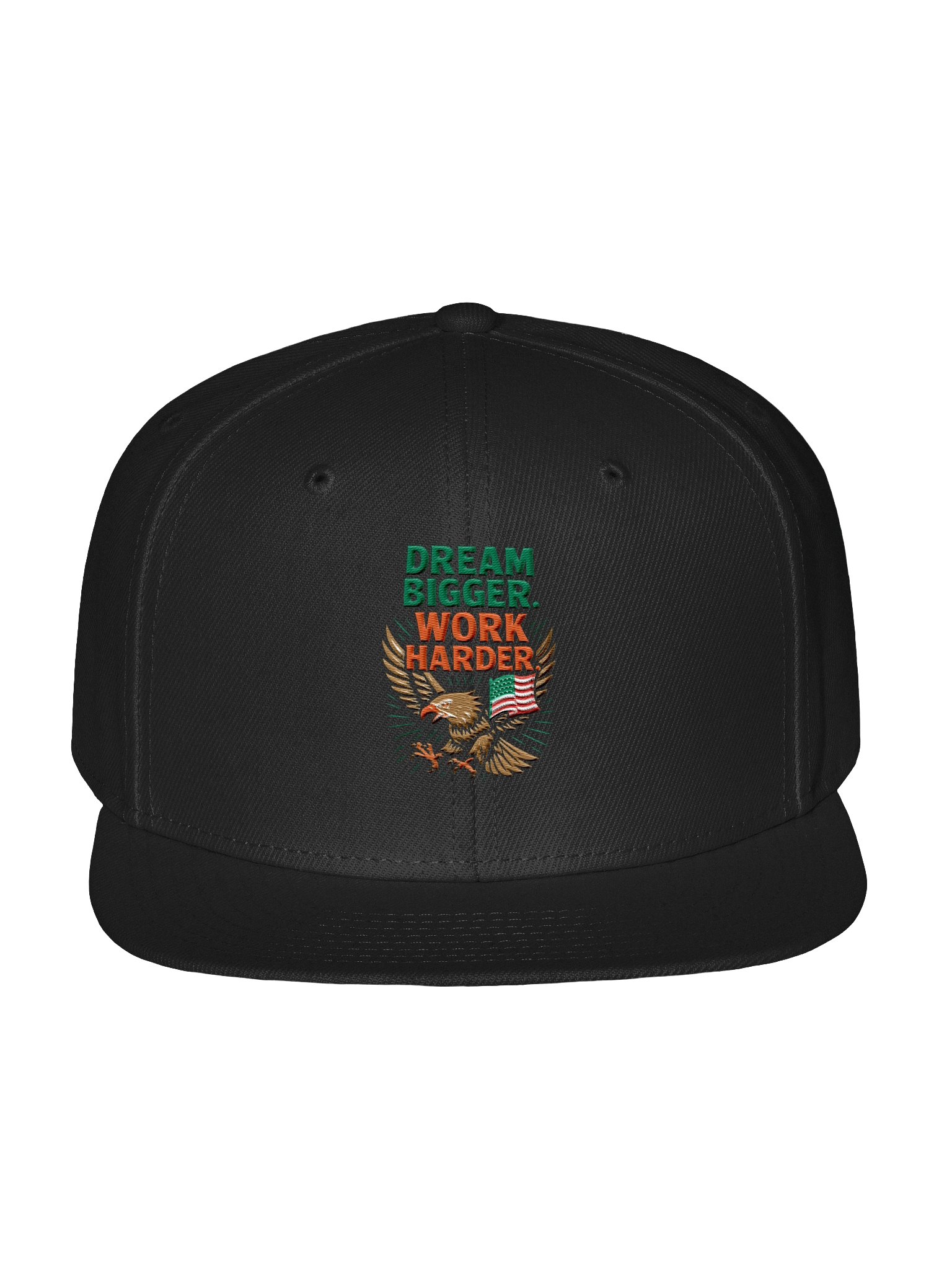 Dream Bigger. Work Harder. Snapback Cap product image (1)