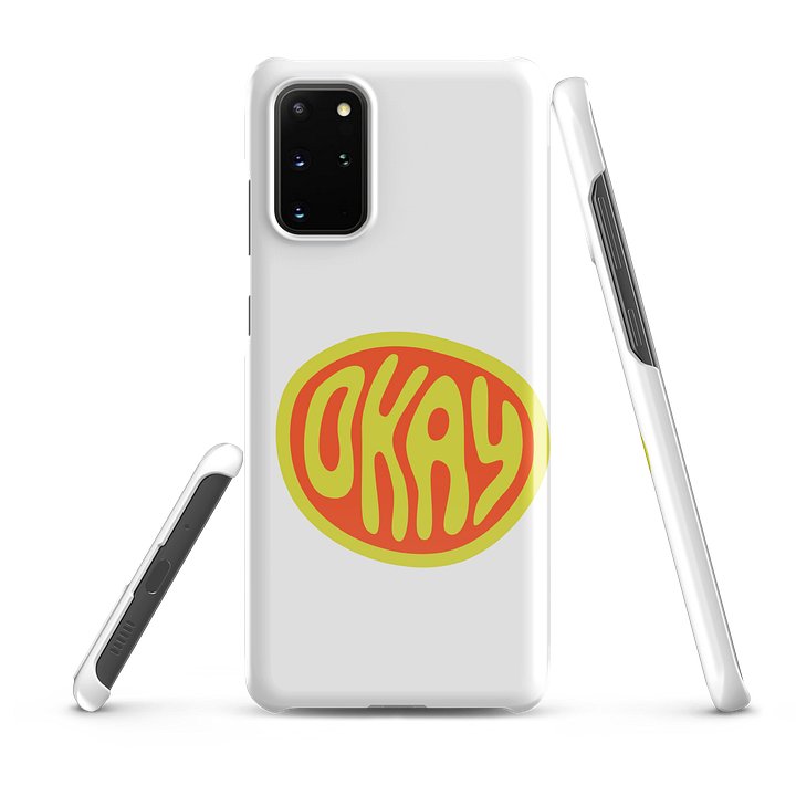 OKAY Orange Logo Samsung Snap Case product image (6)