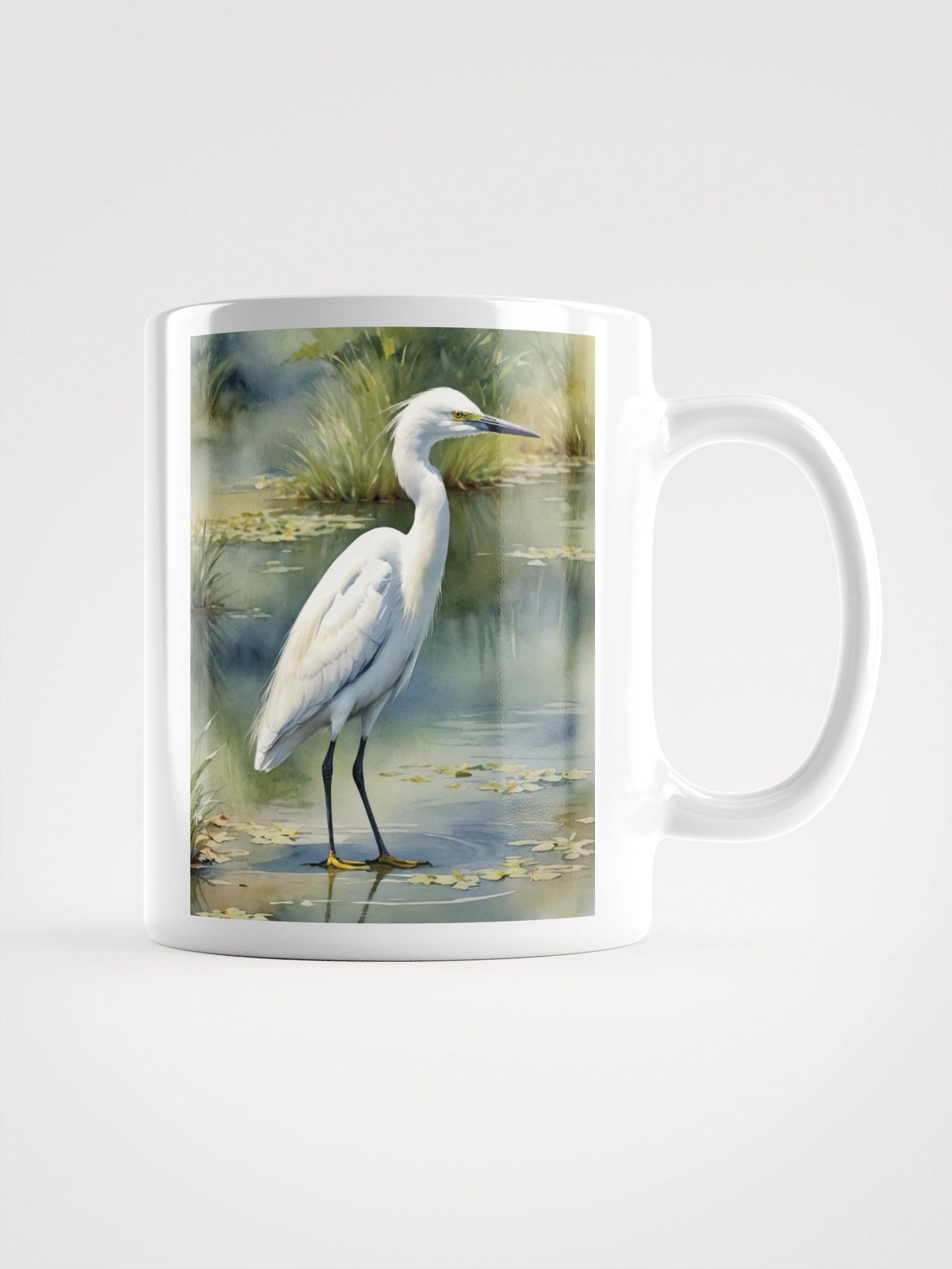 Snowy Egret Mug product image (3)