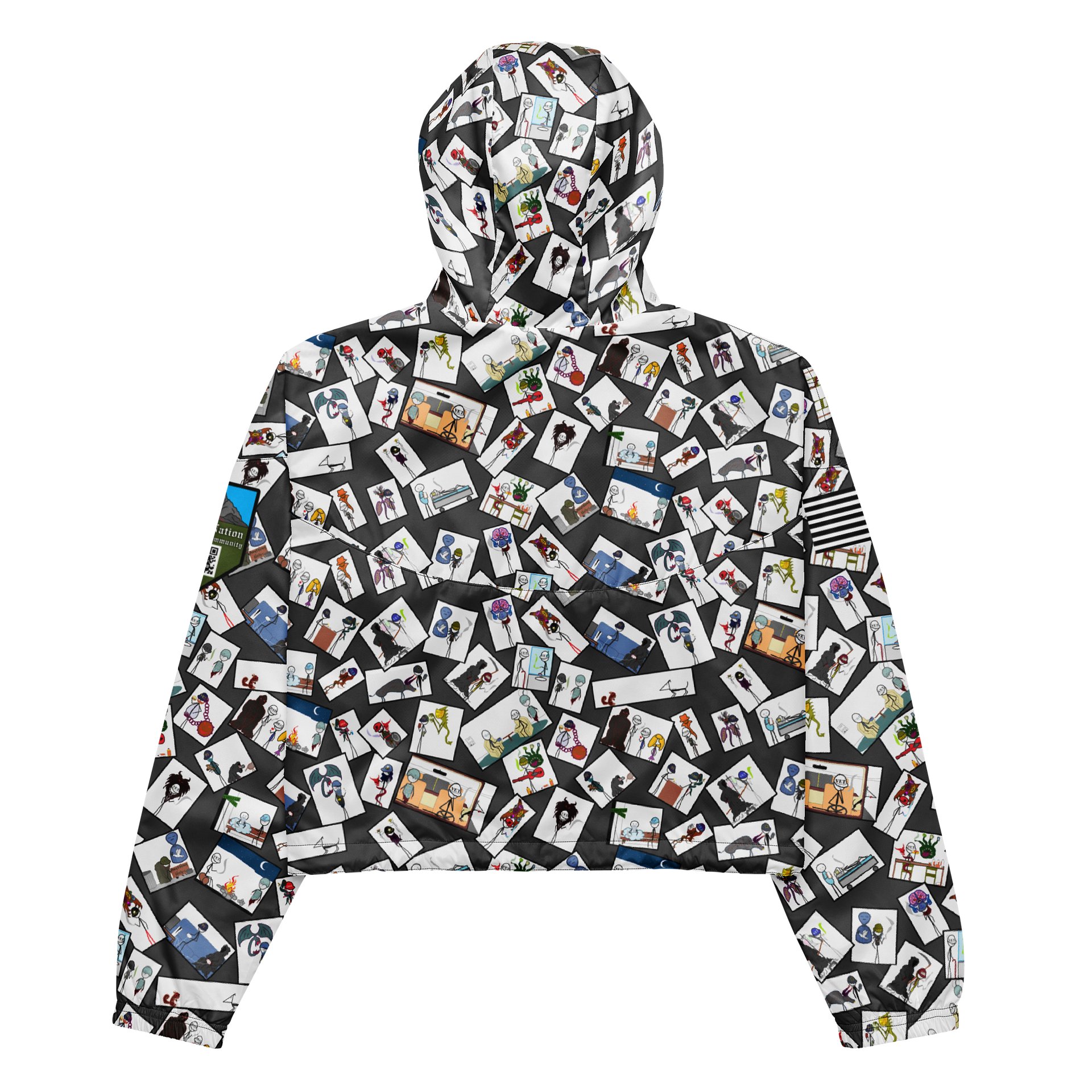 Stick Vet Womens Cropped Windbreaker product image (5)