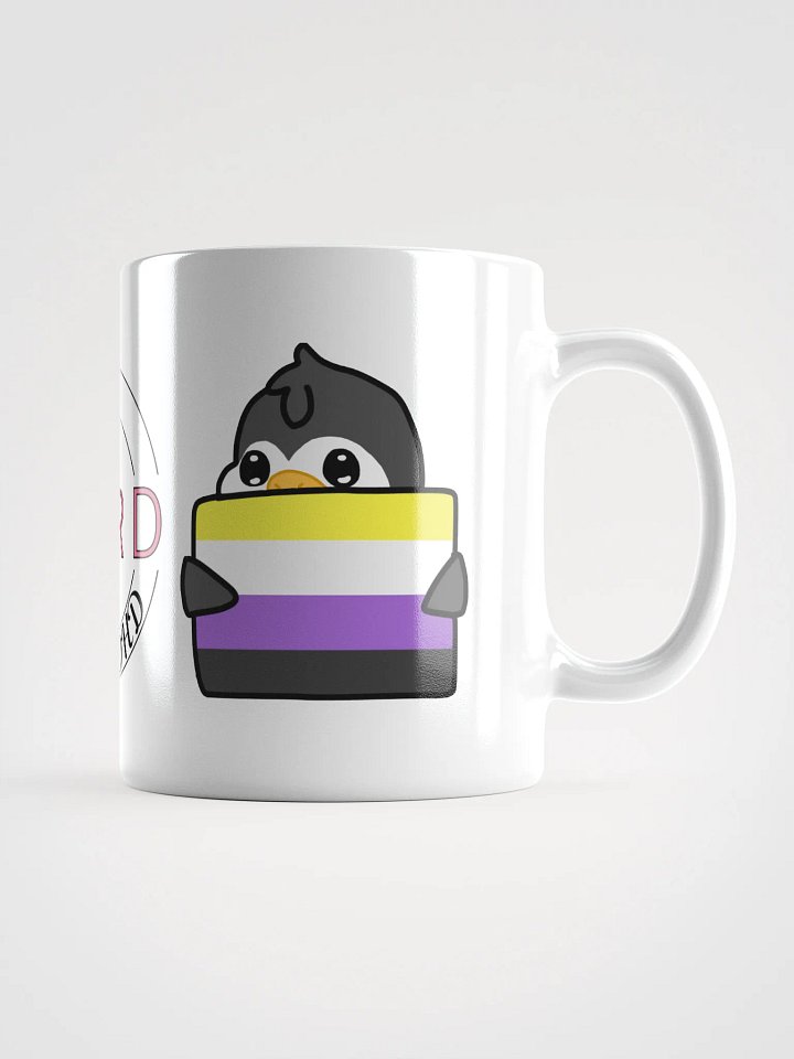 "Non-Binary Pride" Lil' Guy - Twitch Emote Mug product image (1)