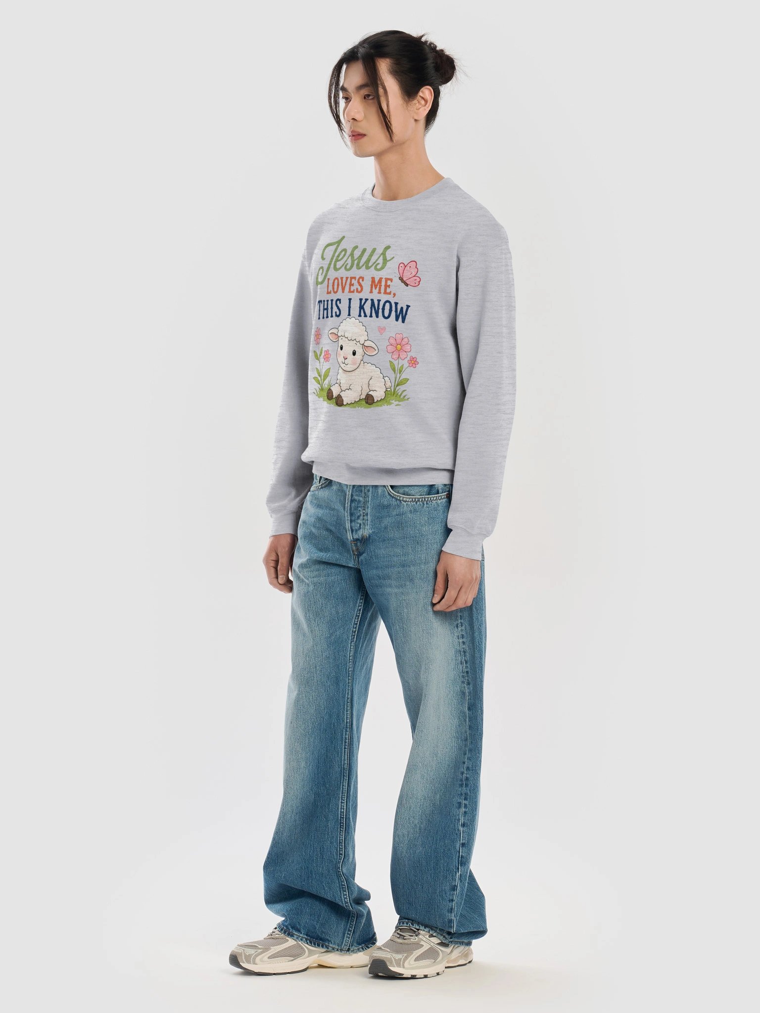 Jesus Loves Me This I Know Sweatshirt product image (7)