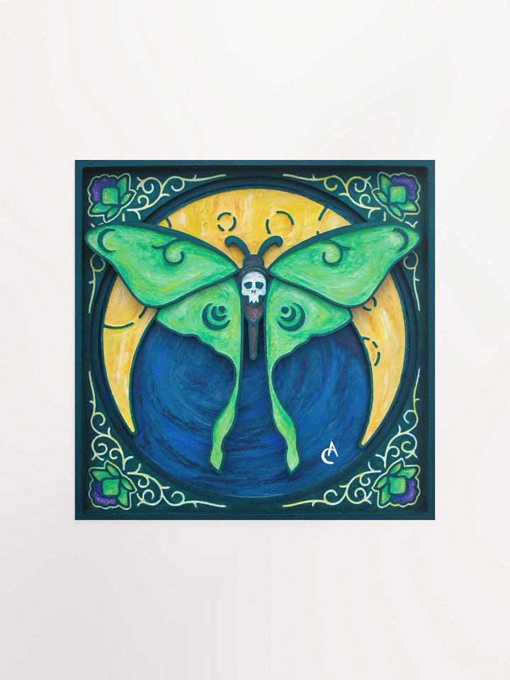 Of Moth and Moon Print product image (1)