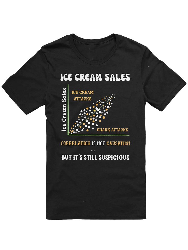 Causal Threads Scatter Plot Tee product image (6)