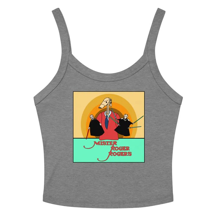 Mister Roger Rogers Crop Tank product image (2)