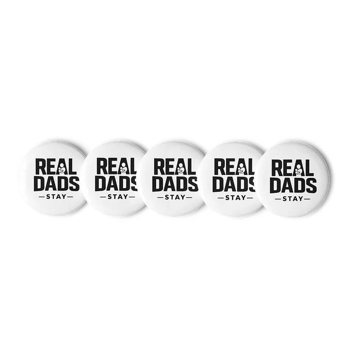 Real Dads Stay Pin Button Set product image (1)