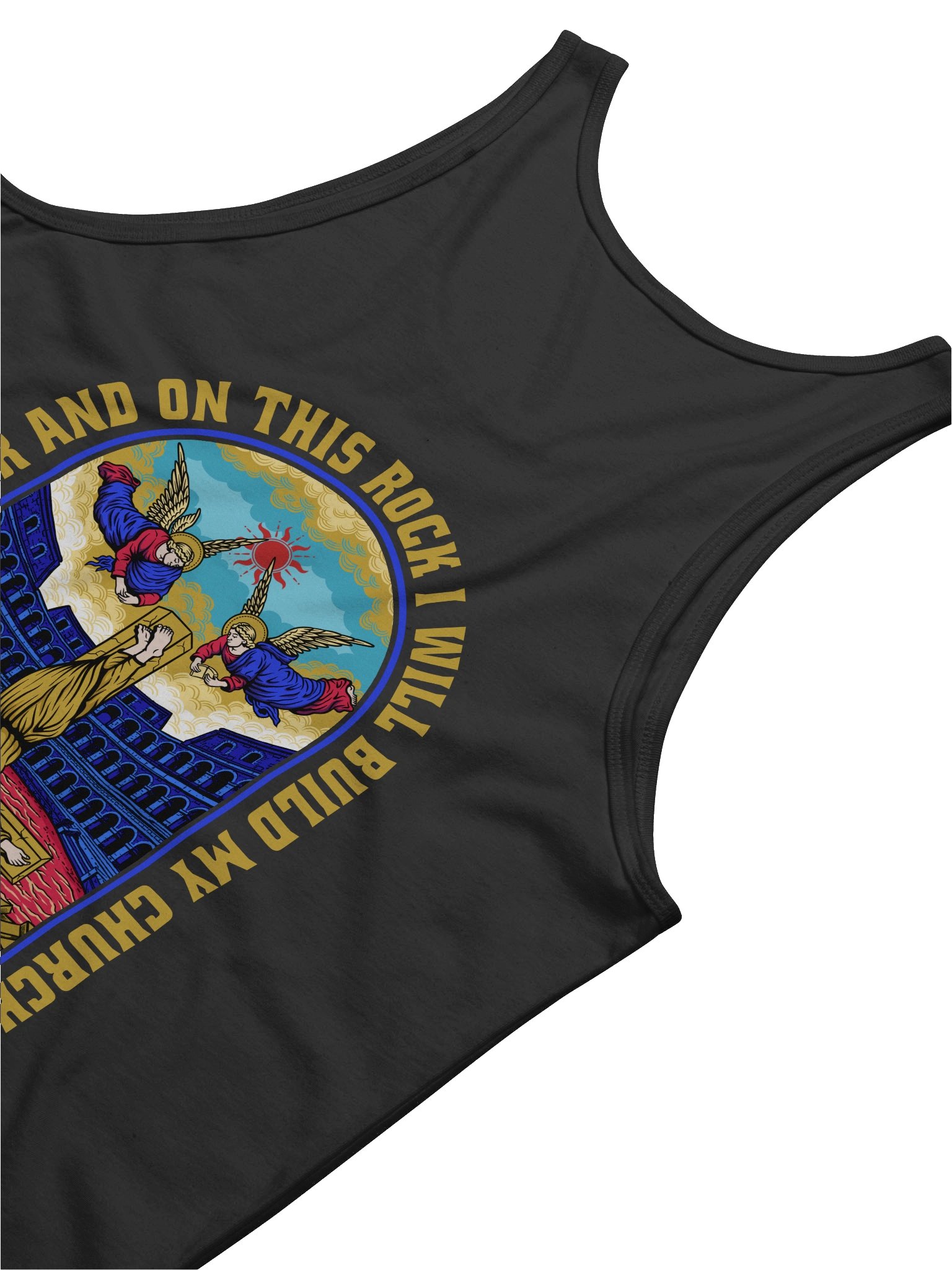 Saint Peter's Cross Tank Top product image (3)