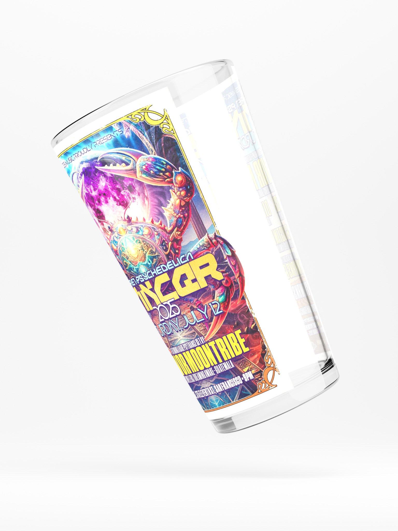 Cancer 2025 Shaker Pint Glass product image (3)