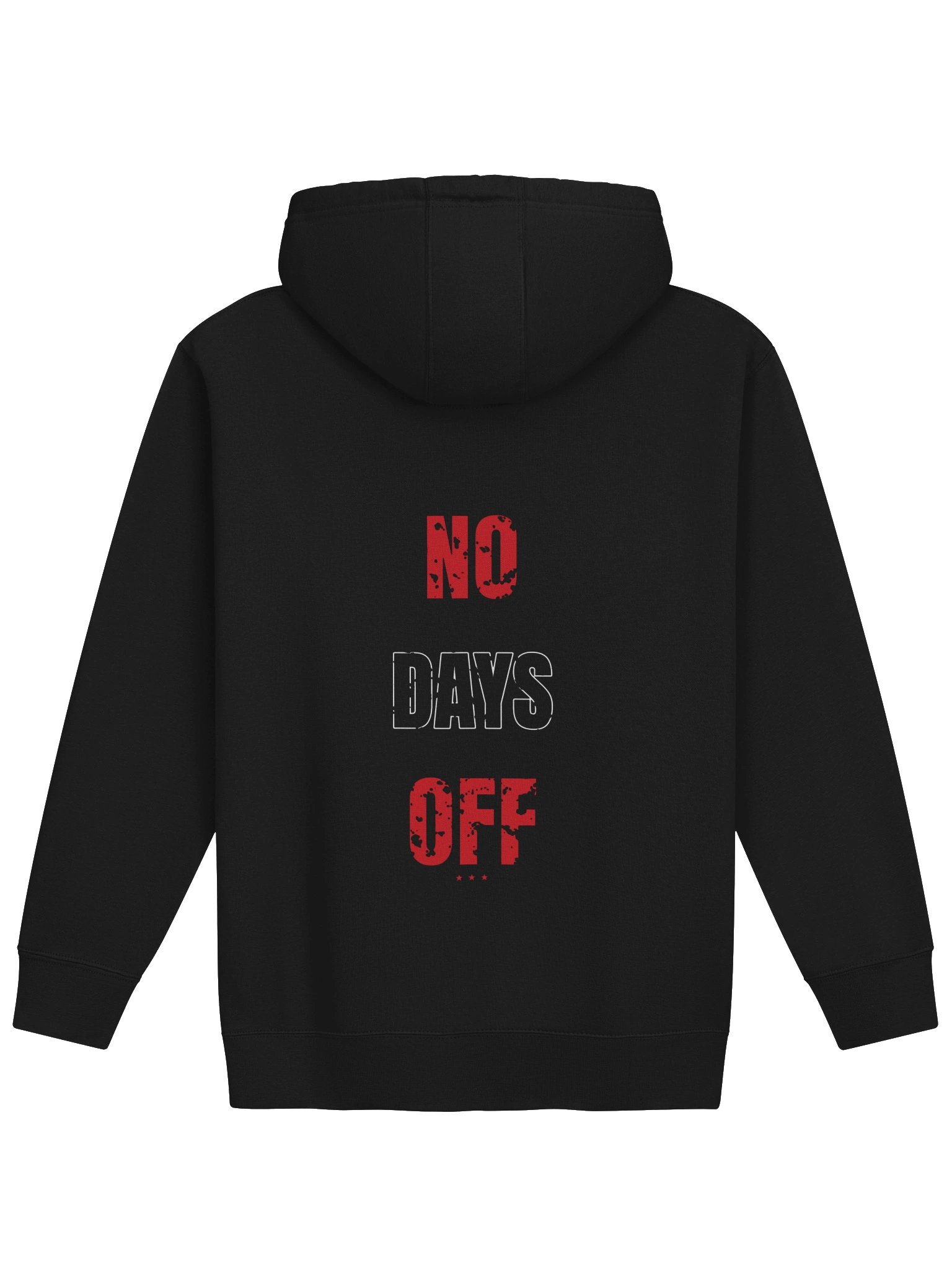 No Days Off Hoodie - Gym Motivation Pullover | Workout Sweatshirt product image (1)