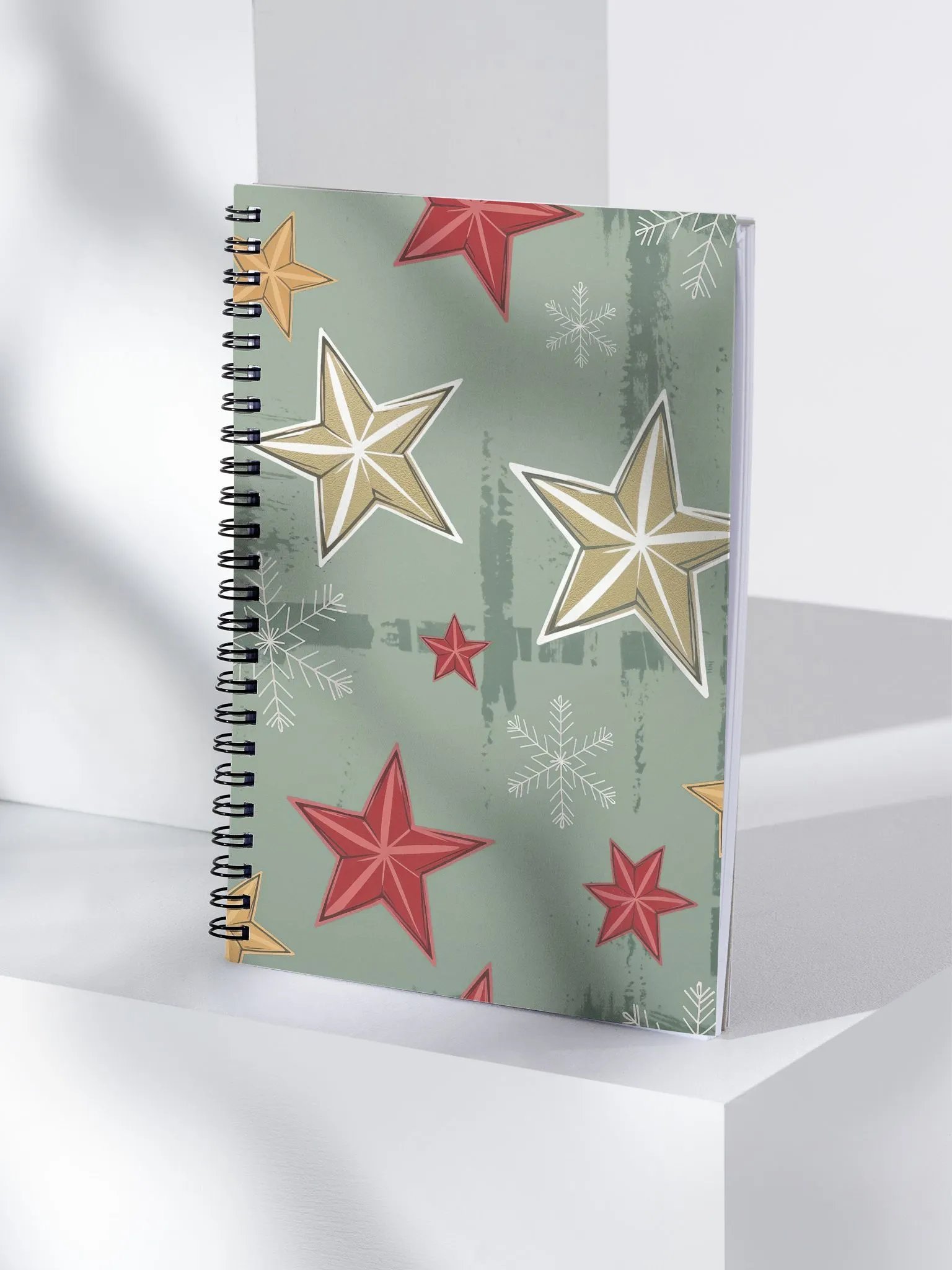 Holiday stars charm-notebook product image (4)
