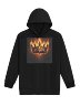 Flaming Crown Unisex Hoodie