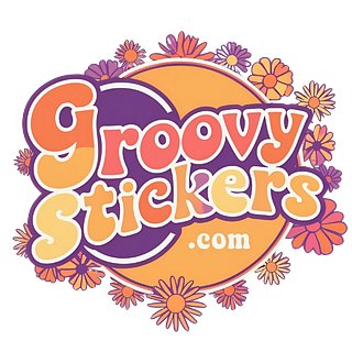 Groovy Stickers, Hippy Stickers, groovy T-shirts, Groovy Hoodies