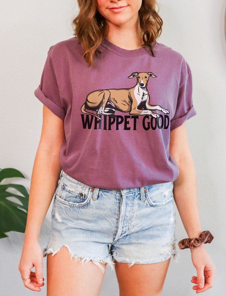 Whippet Good T-Shirt of a Whippet (Fawn) | Funny T-Shirt for Whippet Paw-rents product image (2)