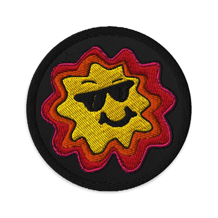 Sun Duder embroidered patch product image (1)