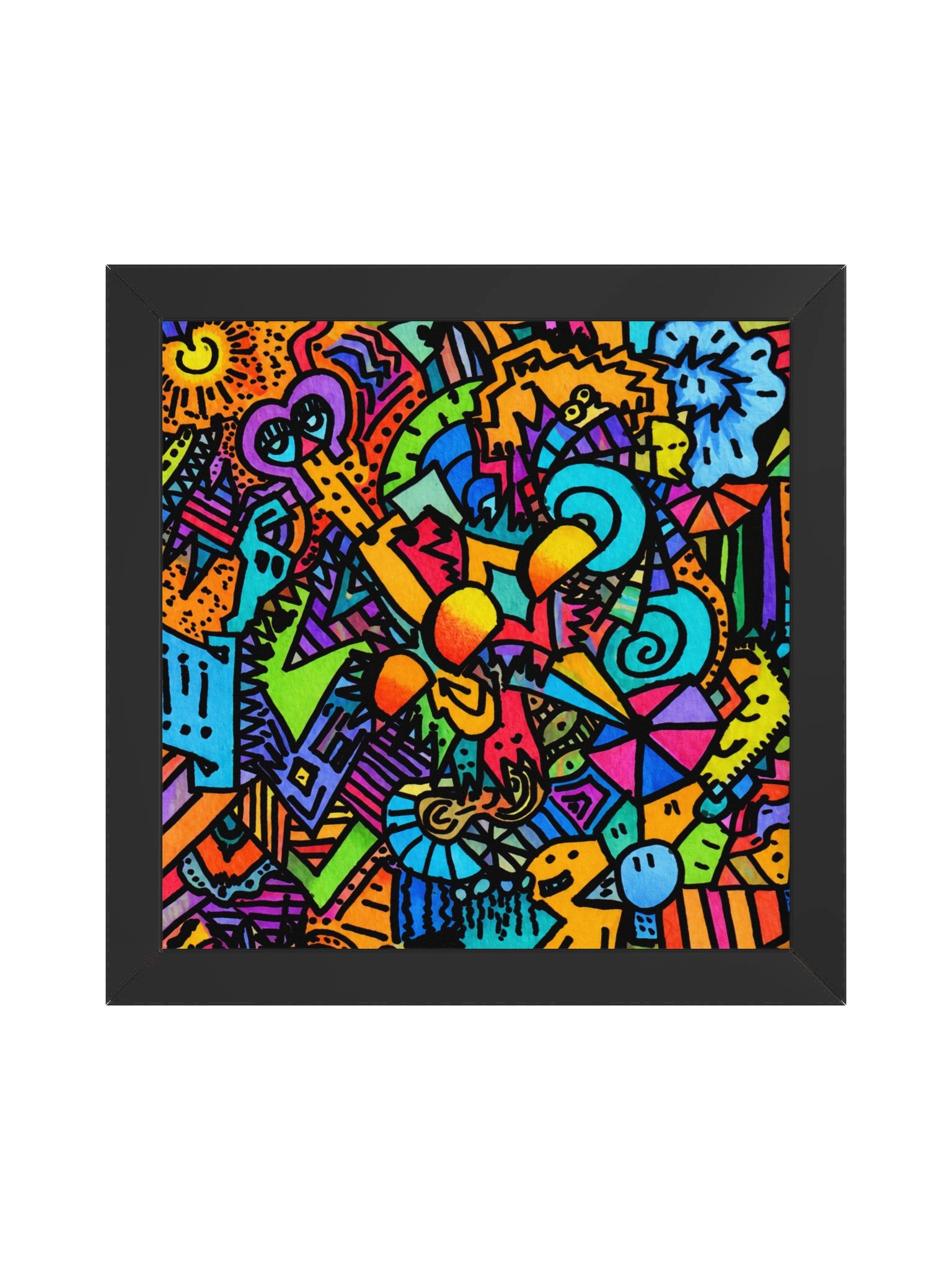 #5 The Three Amigos - Framed Square product image (1)