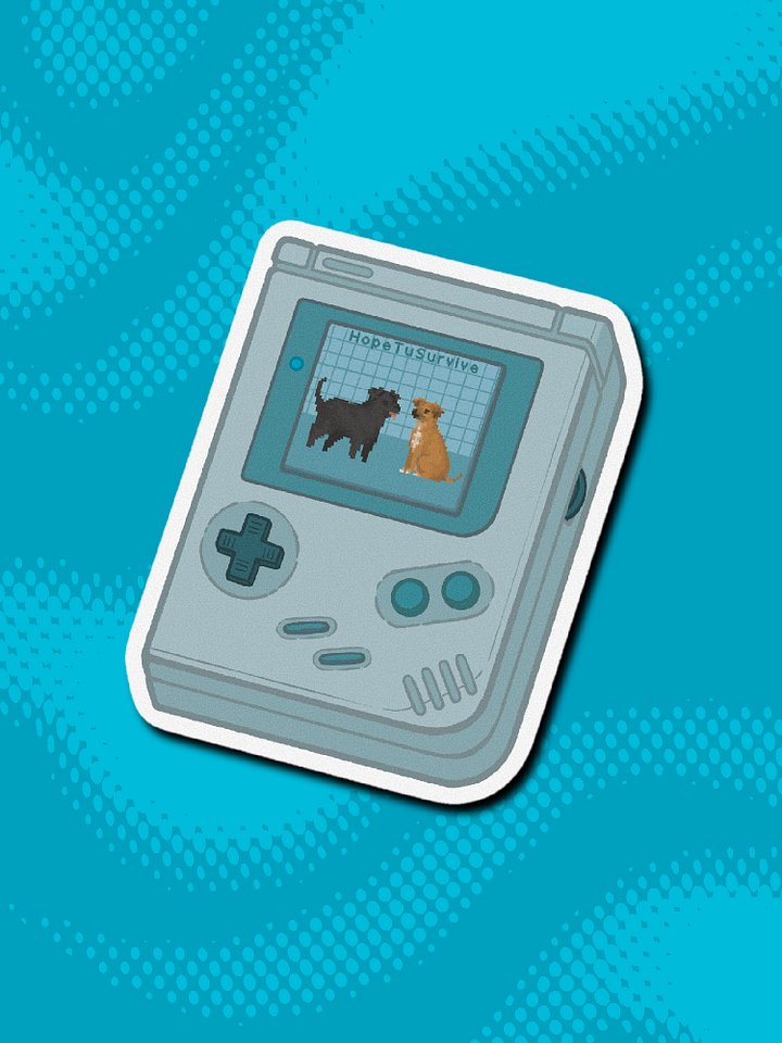 GameDog Vinyl Sticker product image (1)
