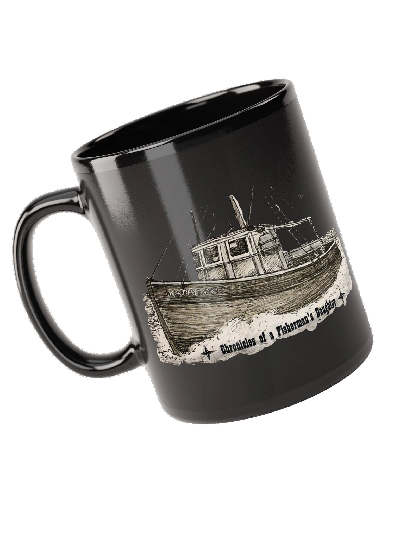 Chronicles Ceramic Mug (Black) product image (9)