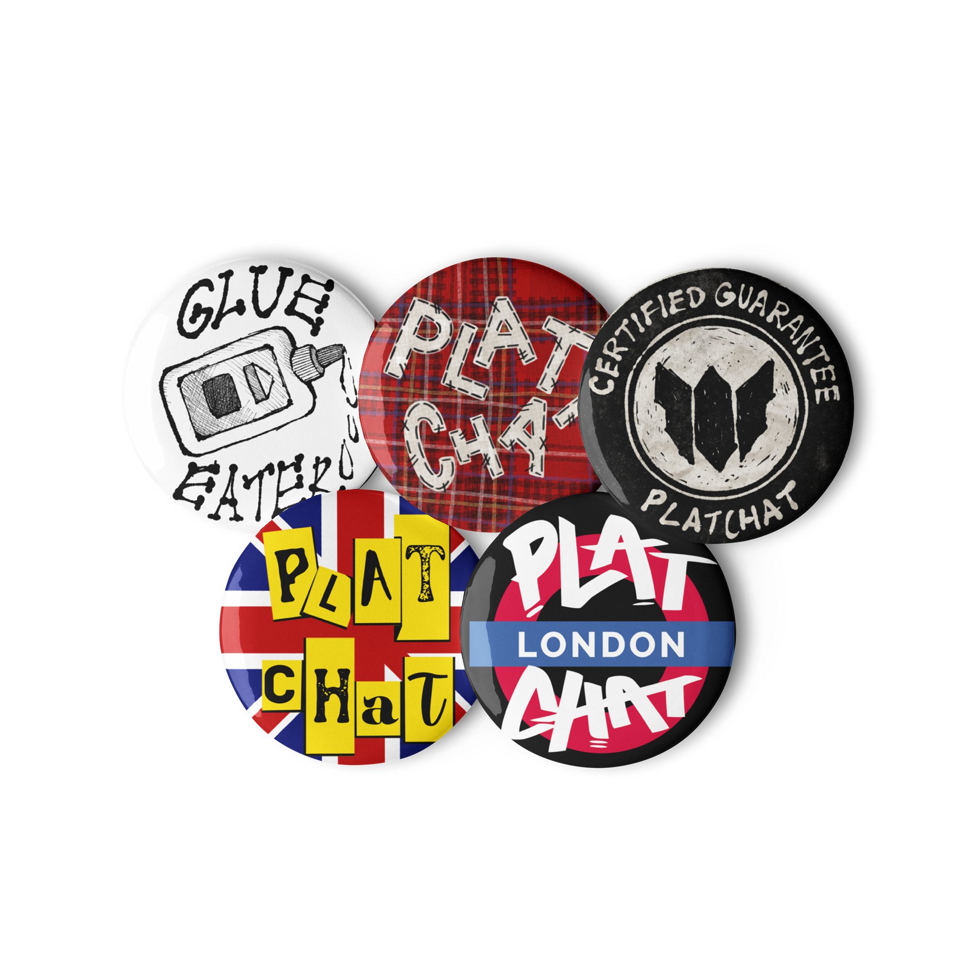 Plat Chat London Punk Pins product image (2)