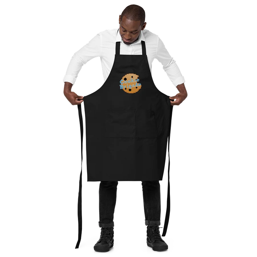 Cookie Brigade Logo Printed Organic Apron product image (6)