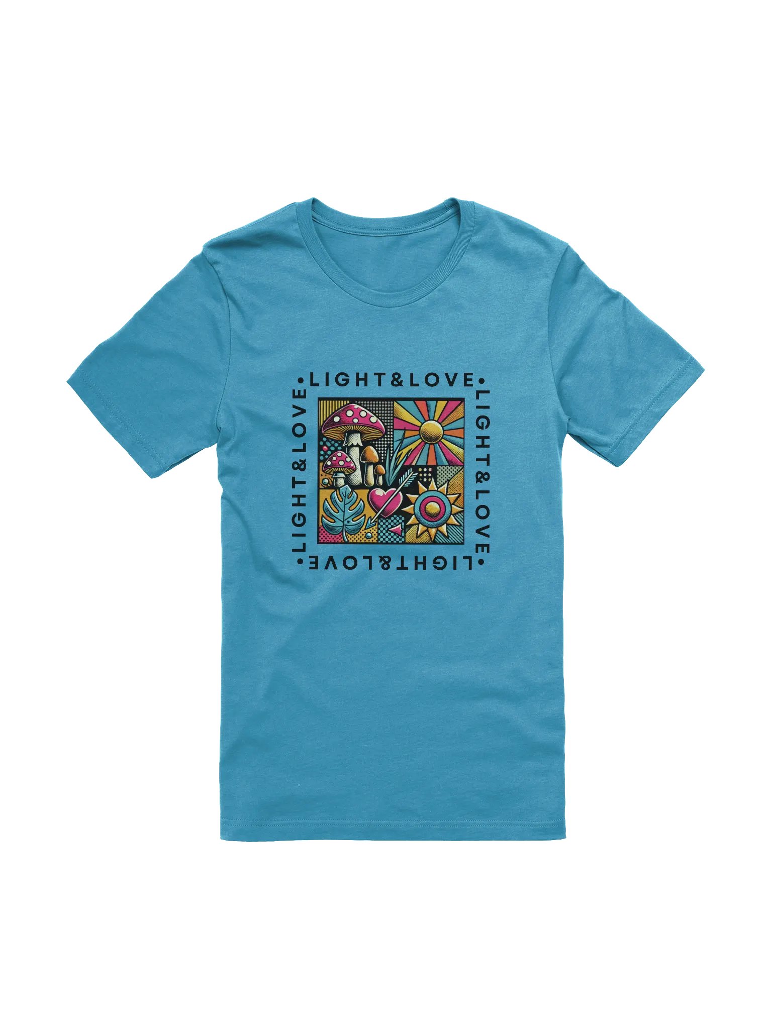 Light & Love Tee: Pop That Art Style product image (2)