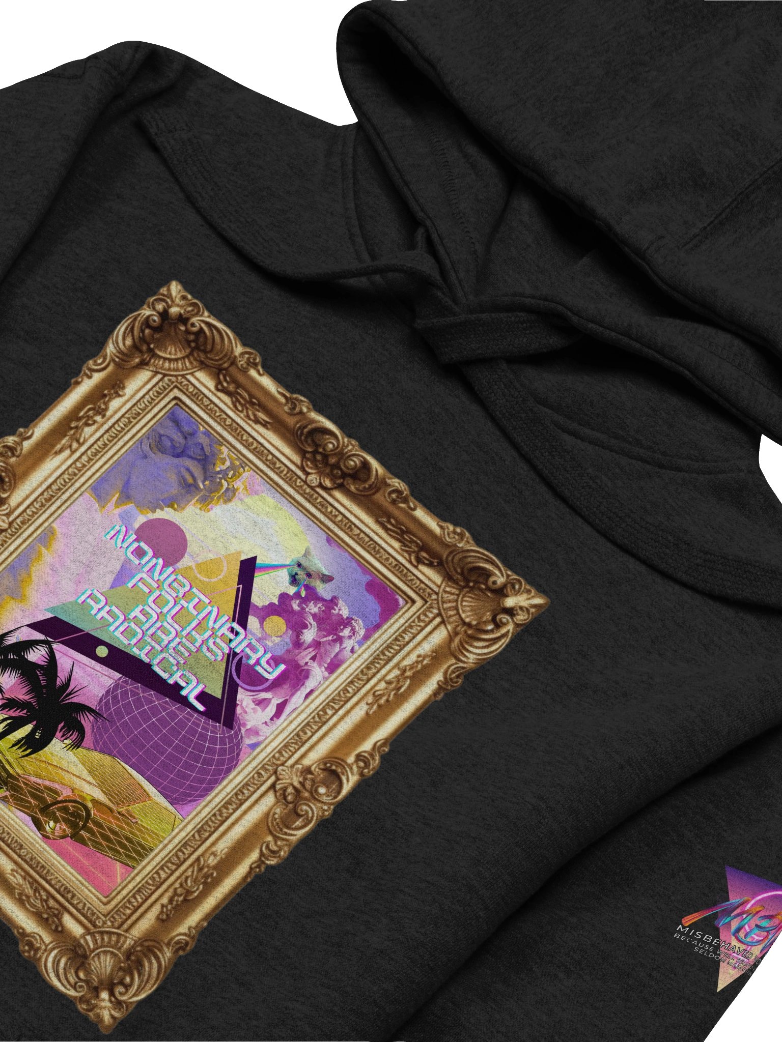 Radical Pride - Nonbinary Folks Are Rad! (HOODIE) product image (3)