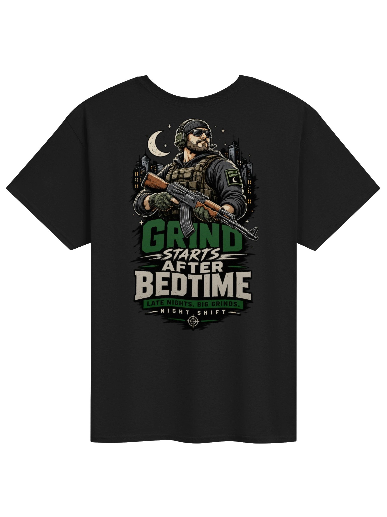 Grind Starts After Bedtime Tee product image (6)