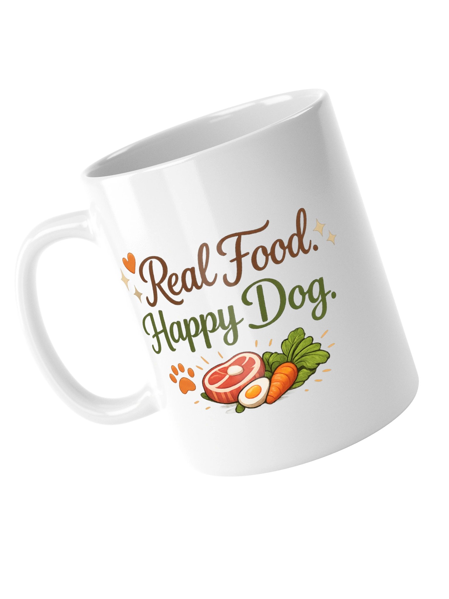 Real Food Happy Dog Mug – Fresh Fed & Raw Fed Dog Lover Gift product image (13)