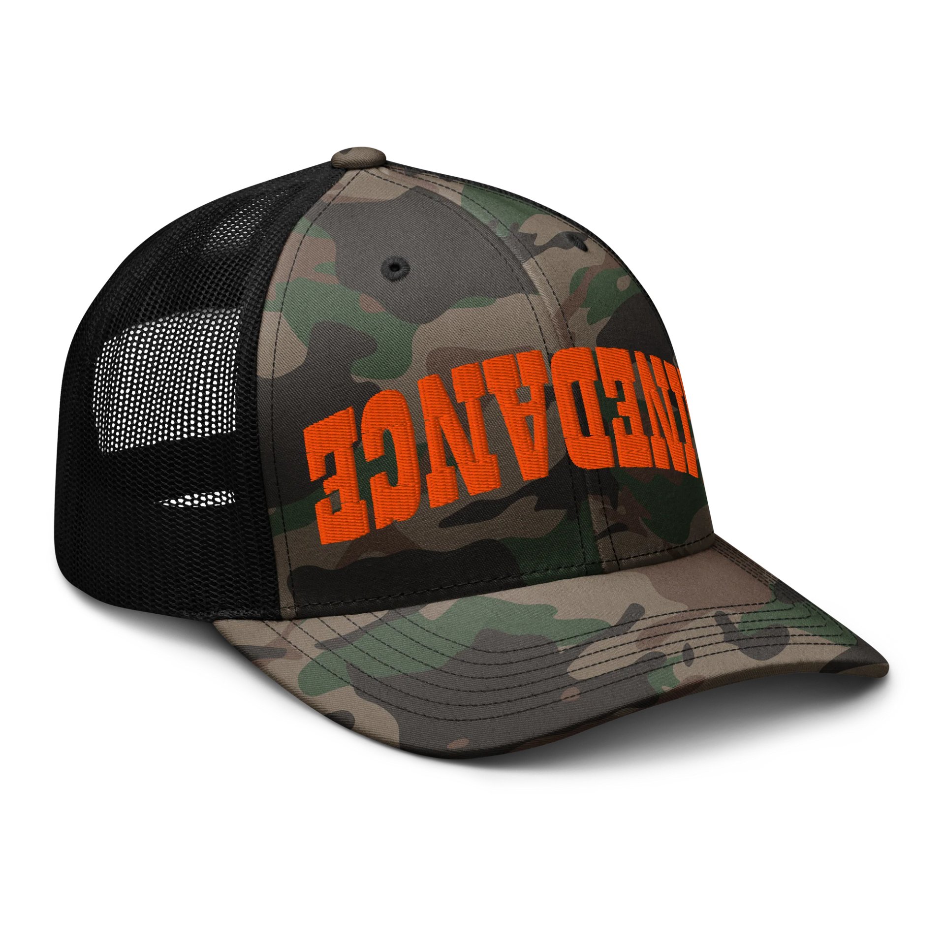Linedance Upside Down Puff Camo Hat product image (6)