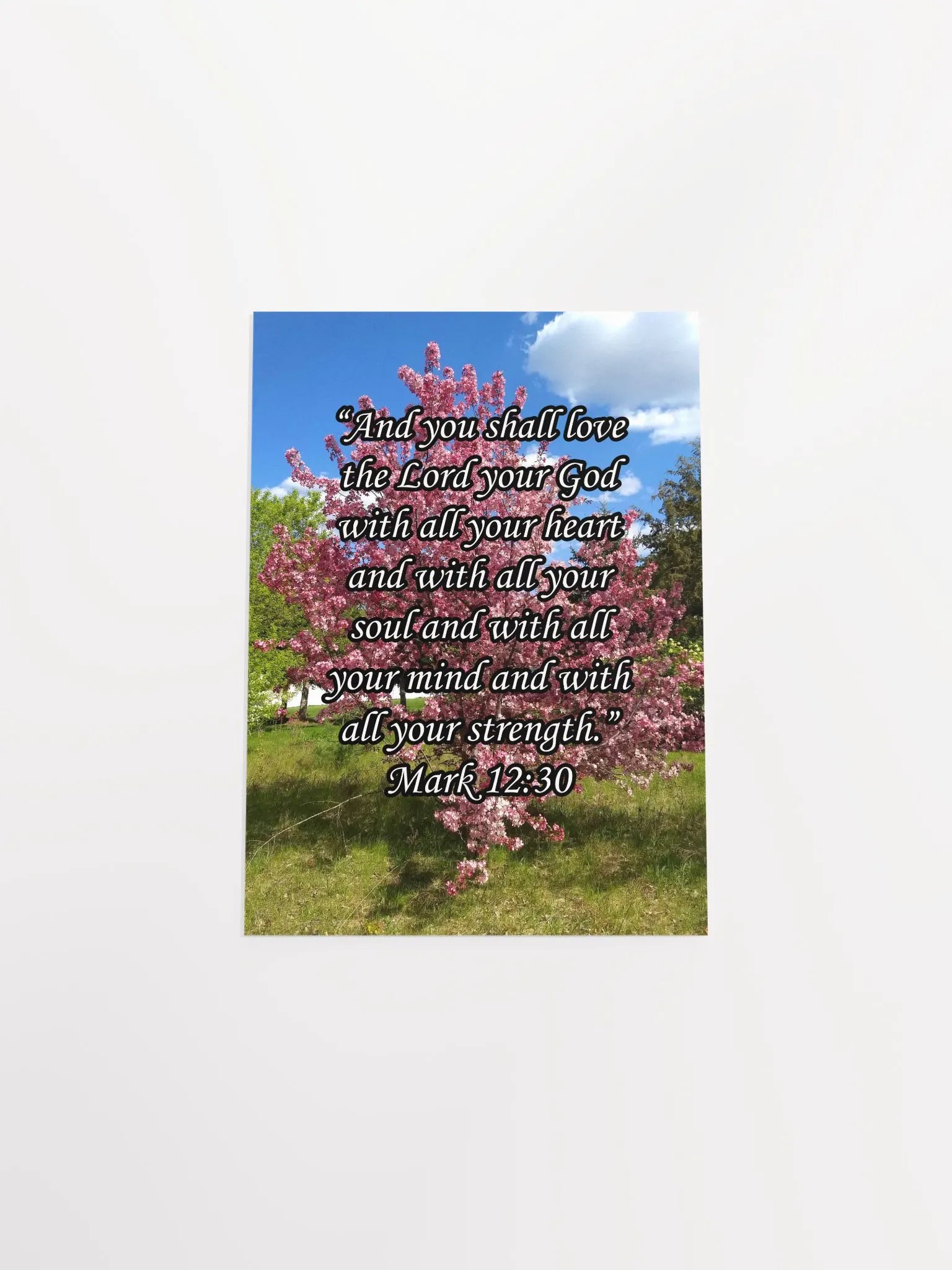 Love the Lord Your God - Print product image (7)