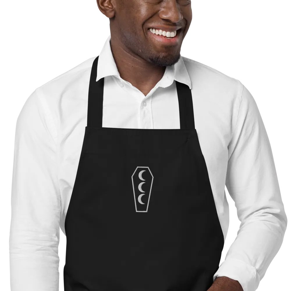Cozy Coffin Chef Apron product image (1)
