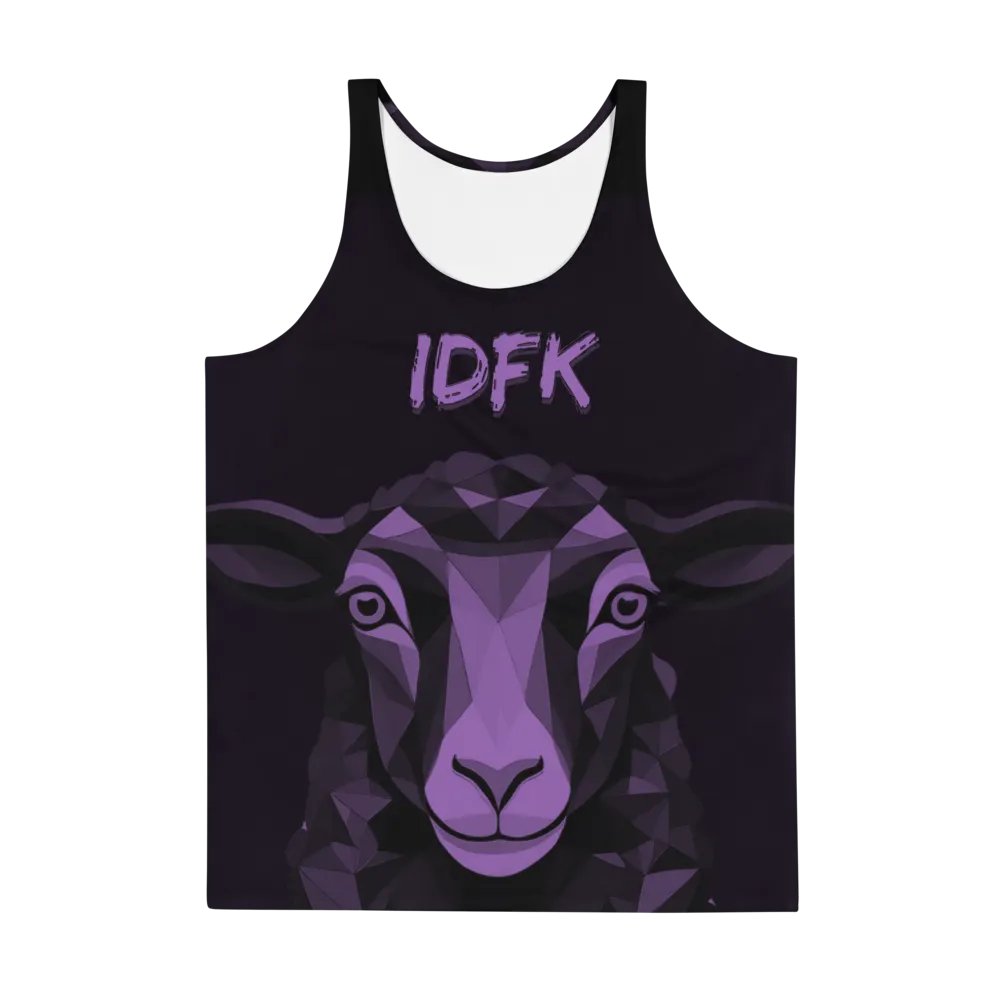 IDFK Black Sheep Full Purple Tank Top product image (3)