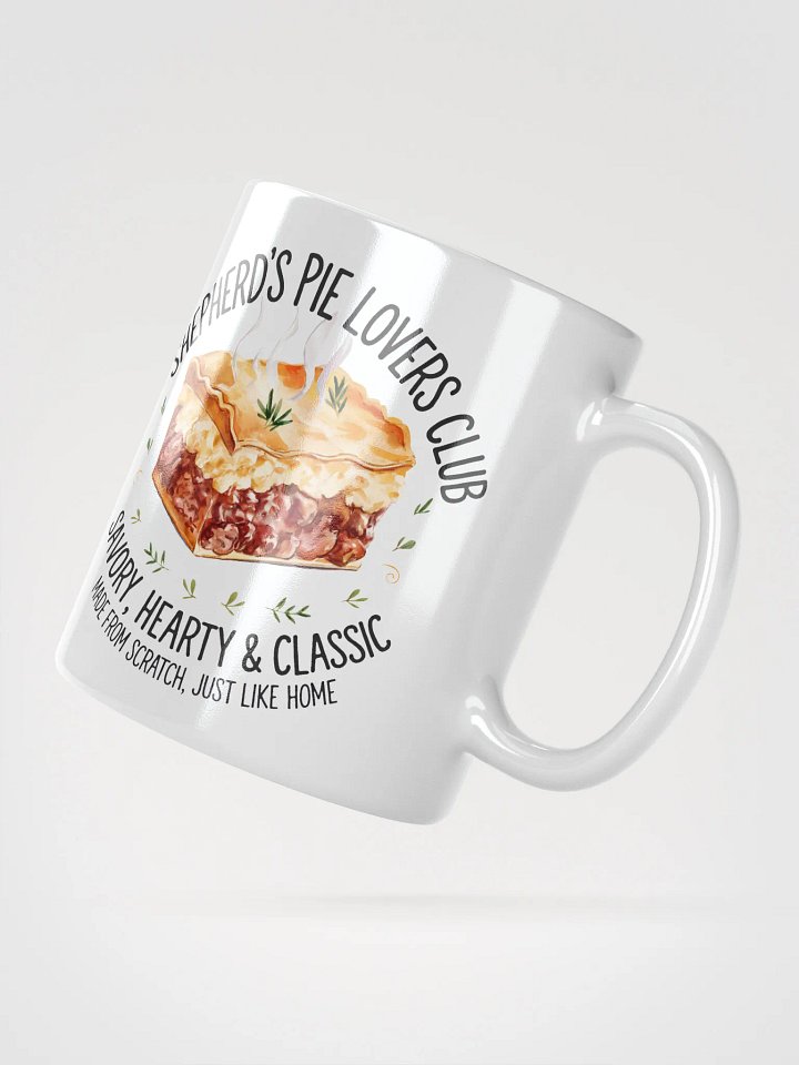 Shepherd's Pie Lovers Club White Glossy Mug product image (6)