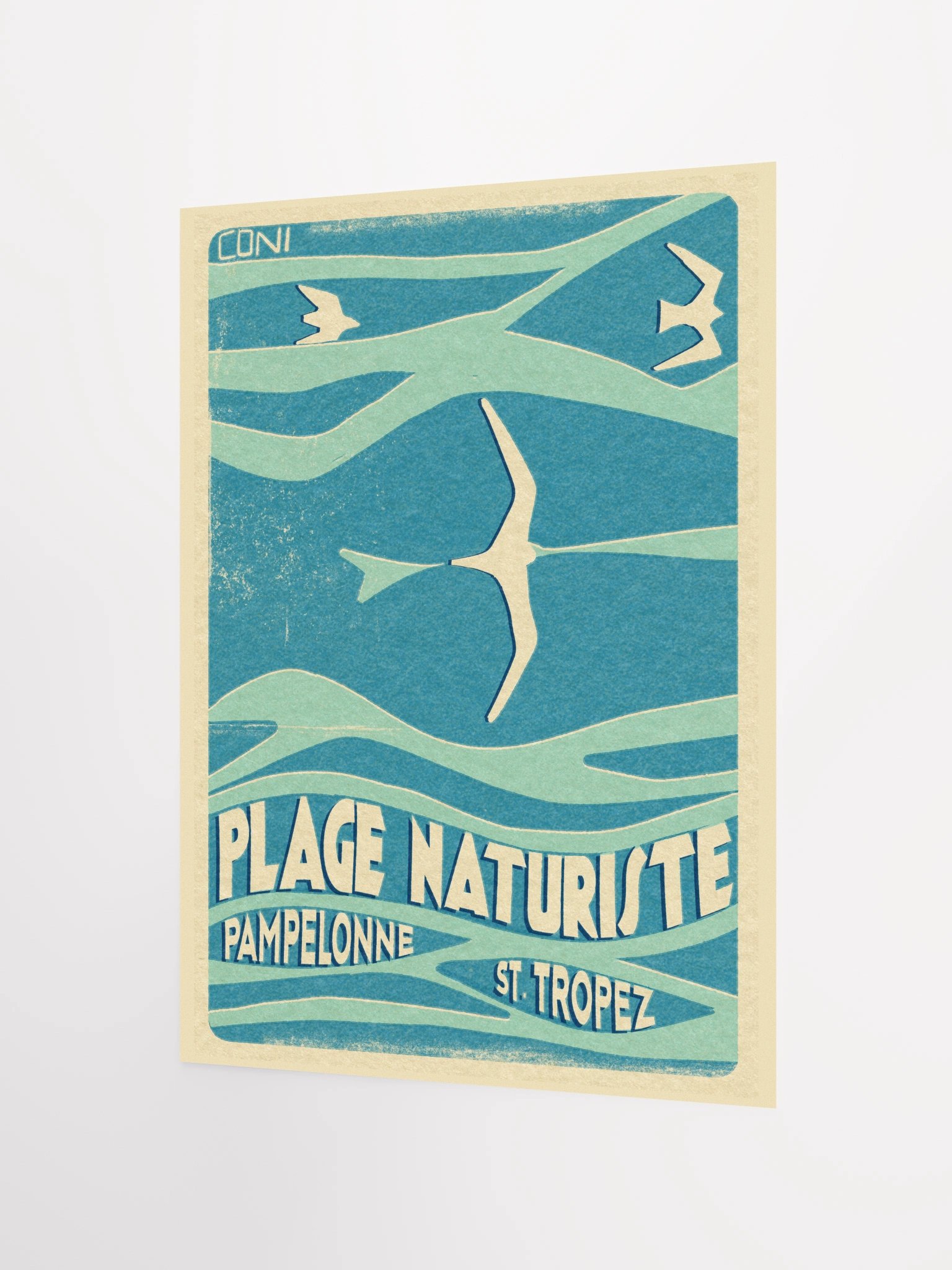 Plage Naturiste Print product image (2)