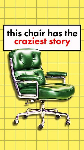 The Pettiest Chess Drama (over a chair) #chess #hermanmiller #eames #coldwar